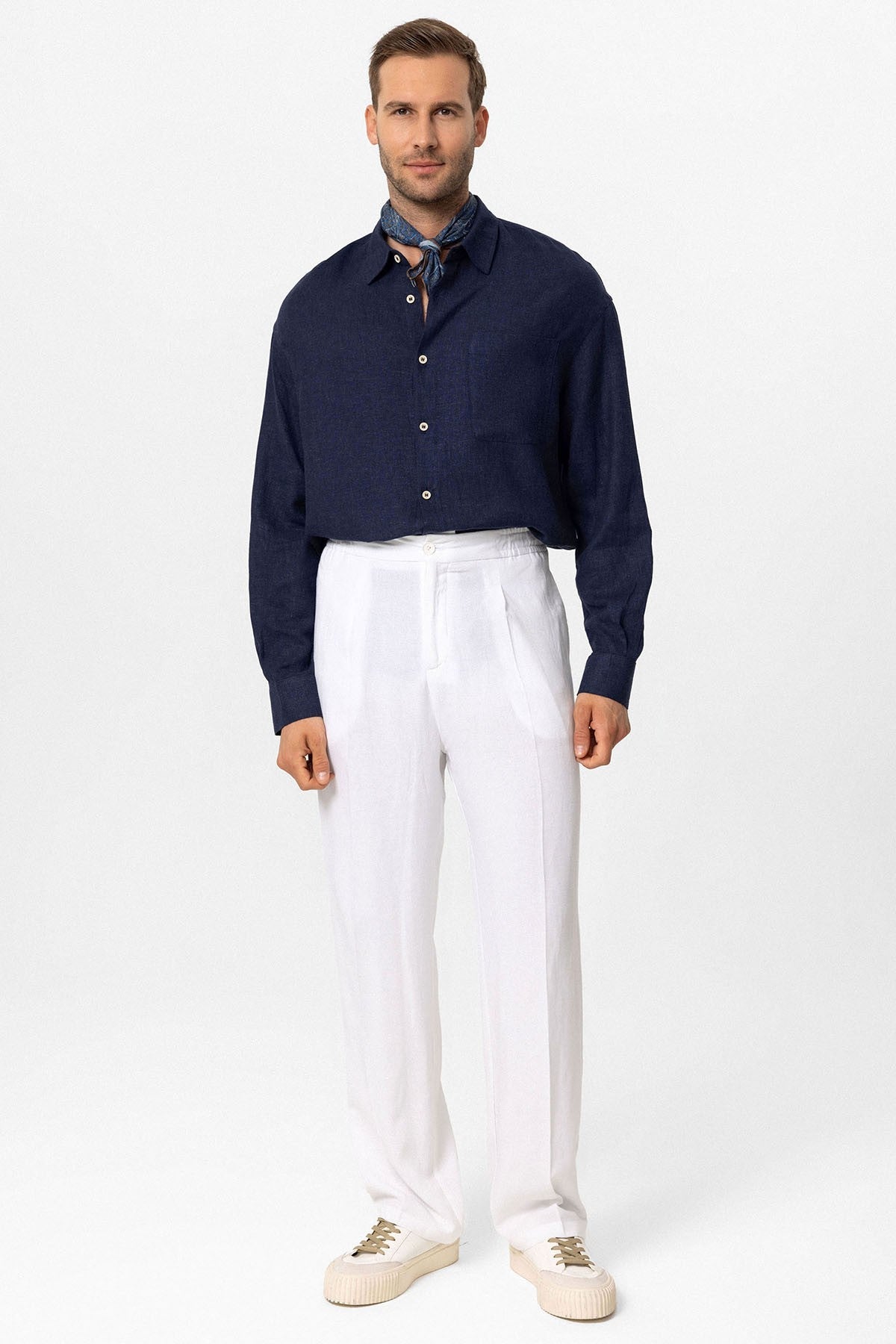 Antioch Oversized Long-Sleeve Men's Shirt