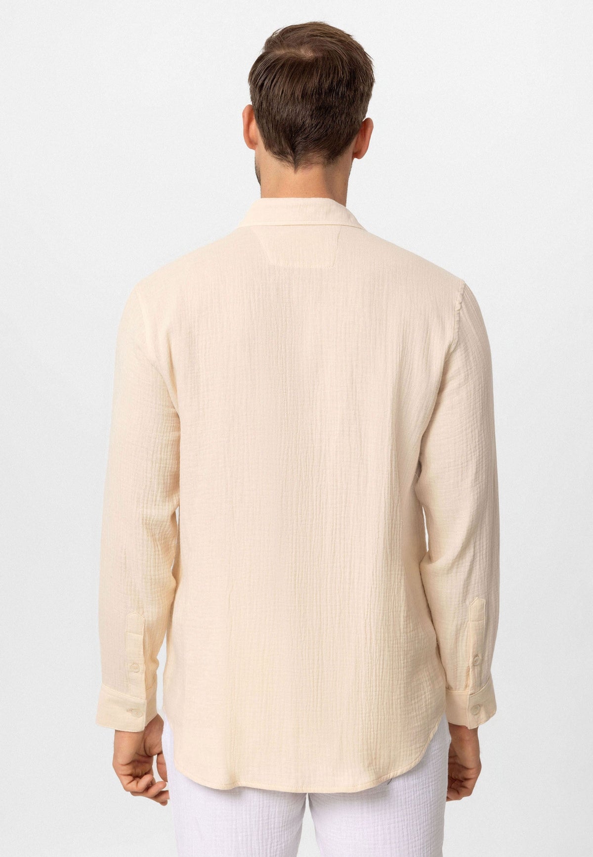 Antioch Muslin Long-Sleeved Men's Shirt