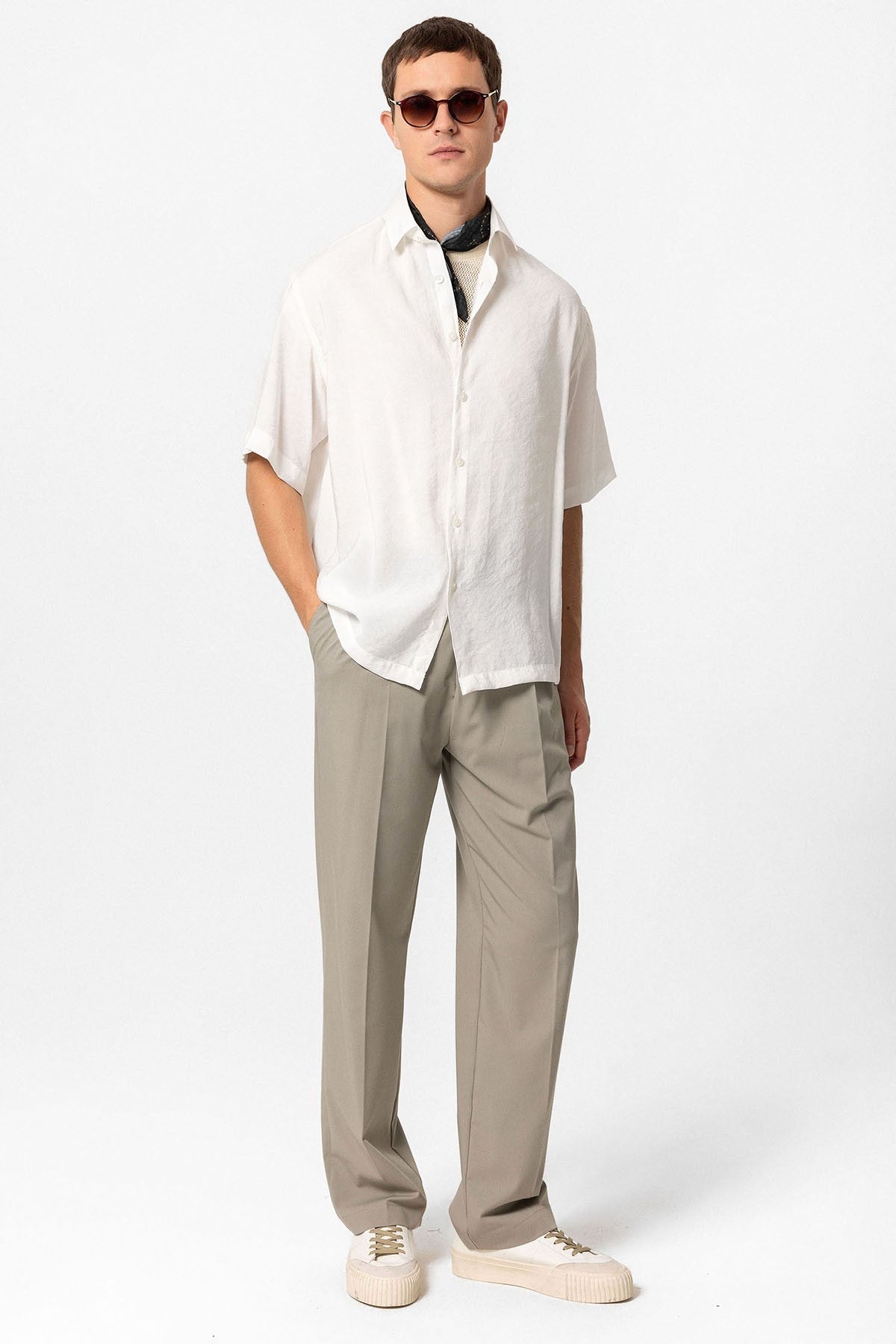 Antioch Short-Sleeve Oversized Men's Shirt