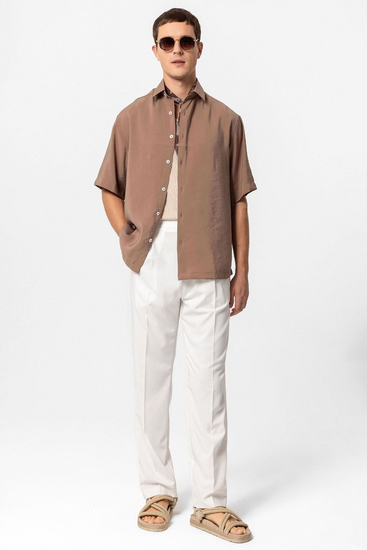 Antioch Short-Sleeve Oversized Men's Shirt