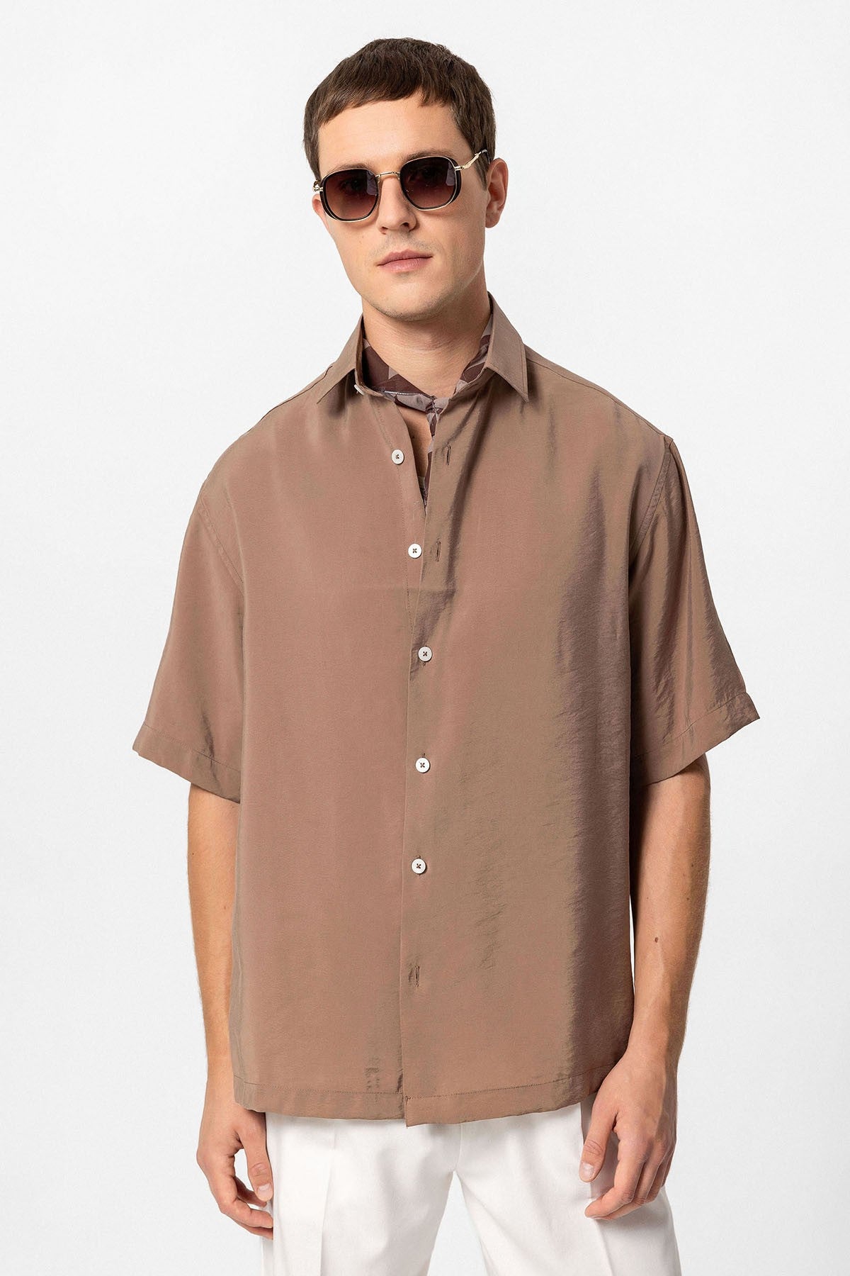Antioch Short-Sleeve Oversized Men's Shirt