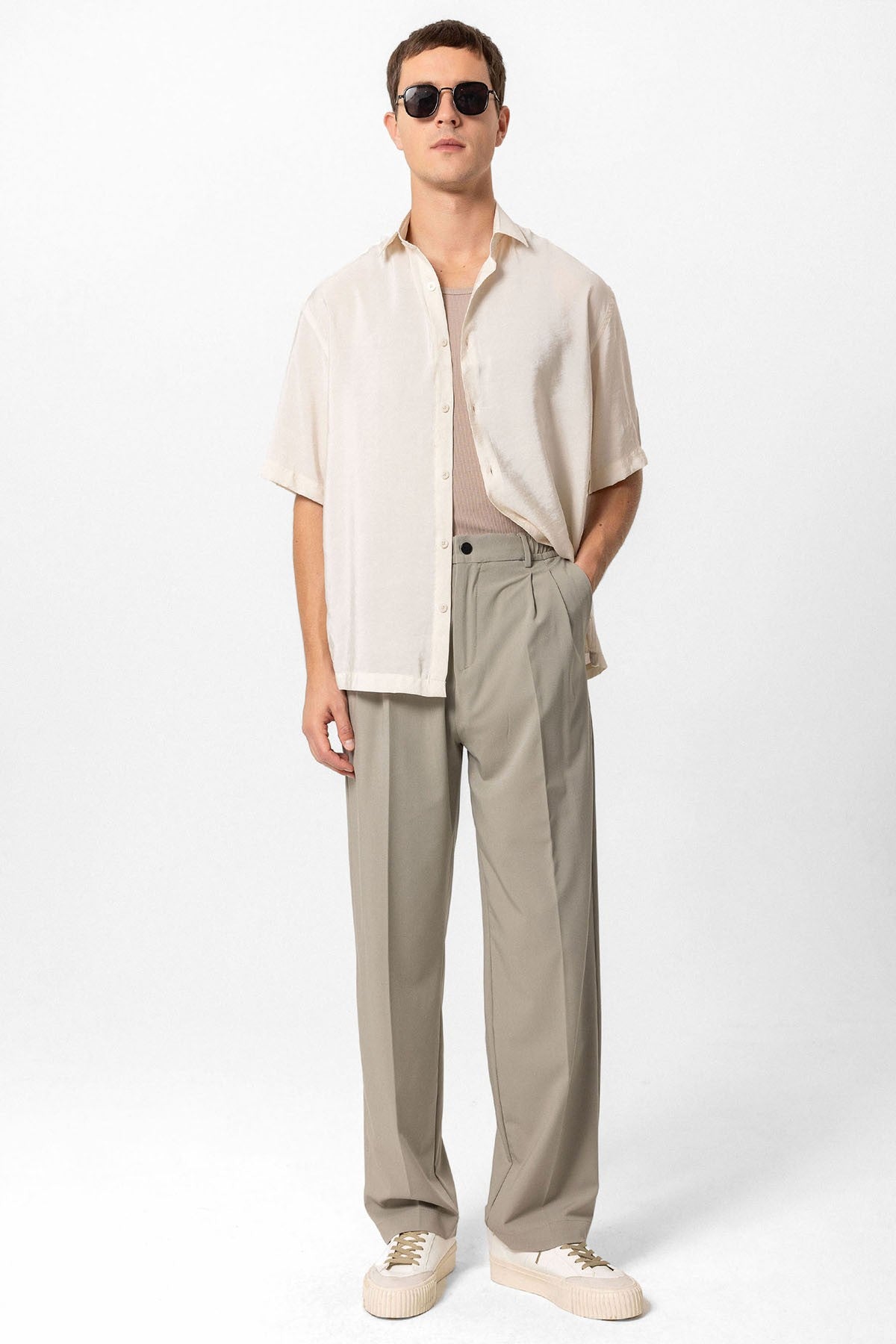 Antioch Short-Sleeve Oversized Men's Shirt