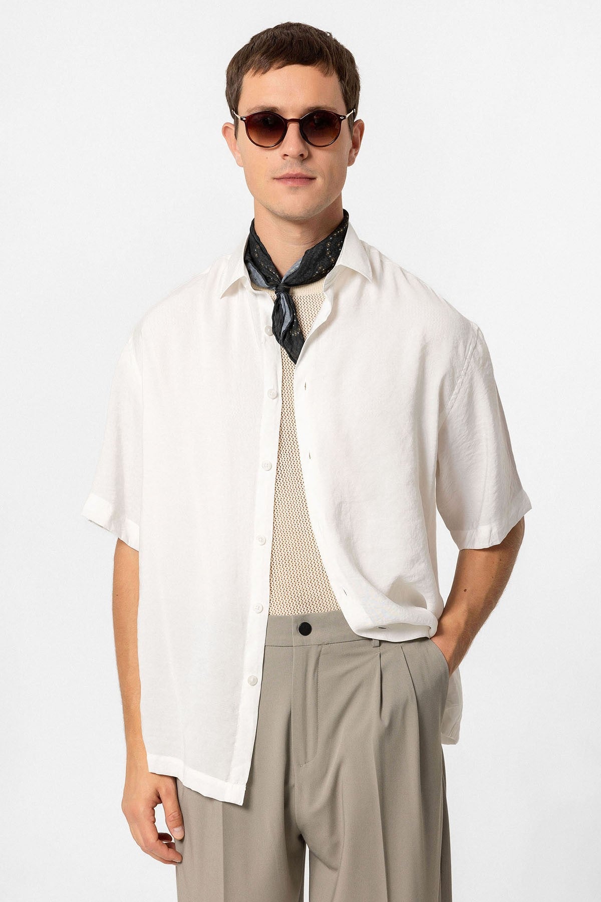 Antioch Short-Sleeve Oversized Men's Shirt
