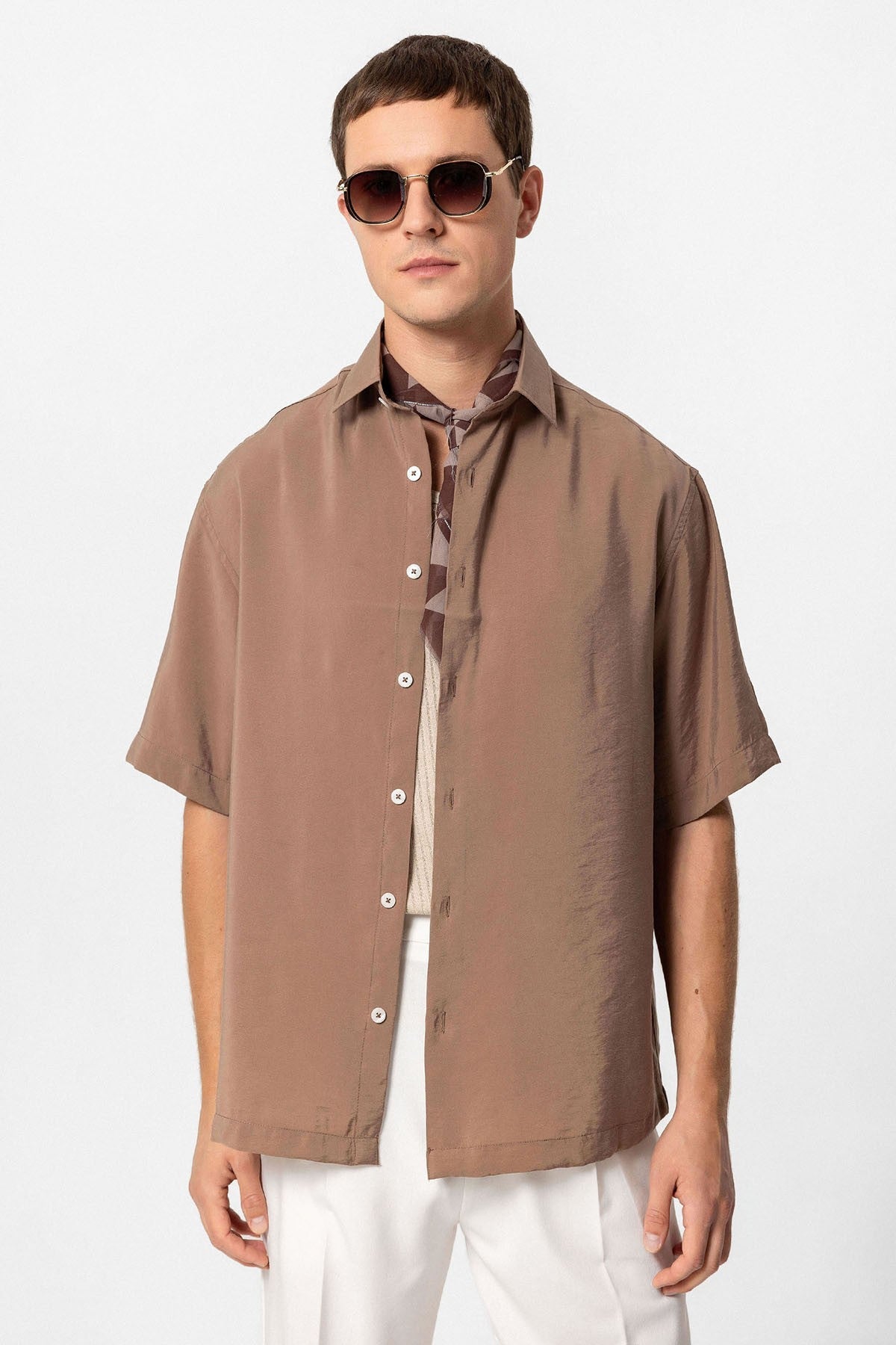 Antioch Short-Sleeve Oversized Men's Shirt