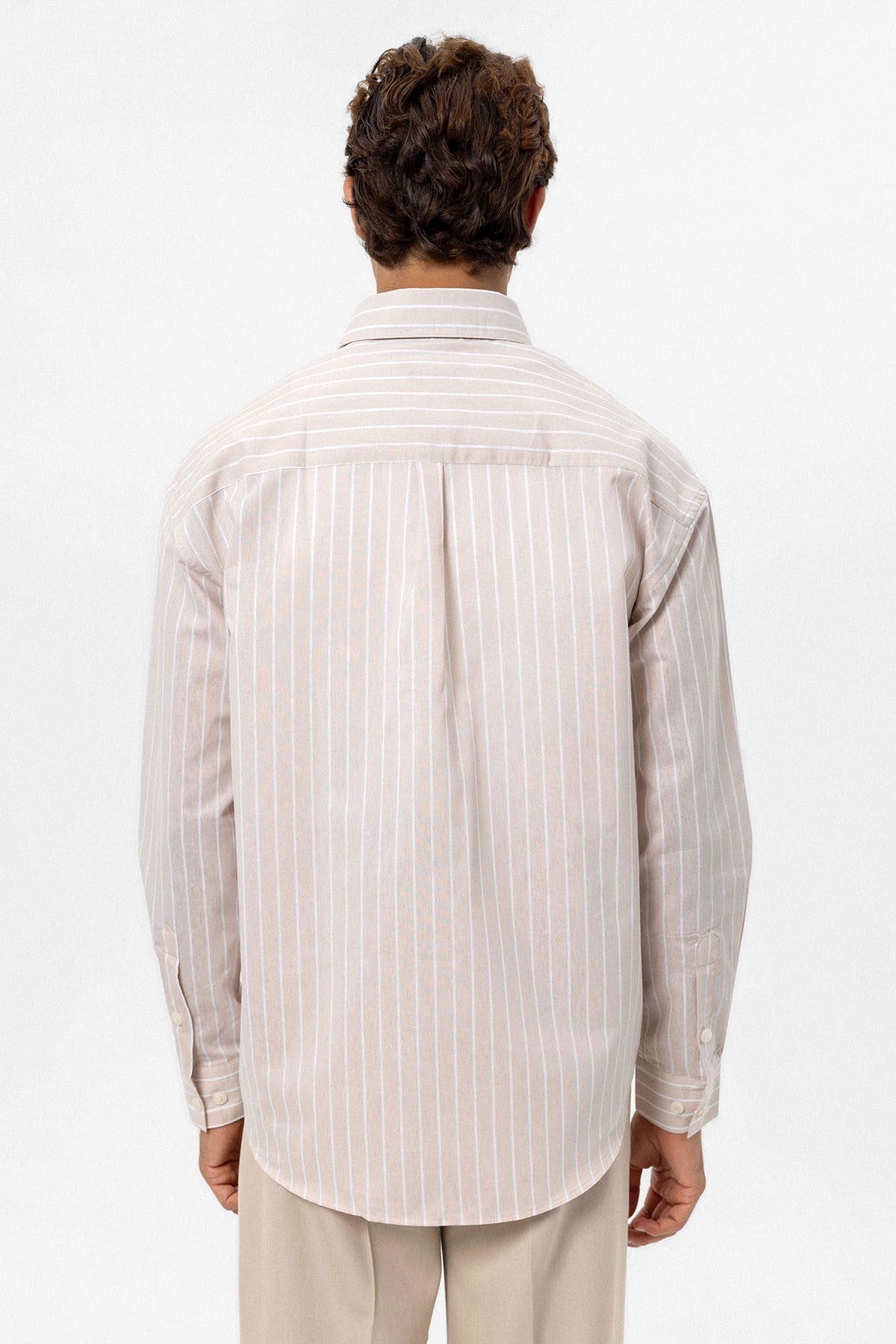 Antioch Oversized Striped Men's Shirt
