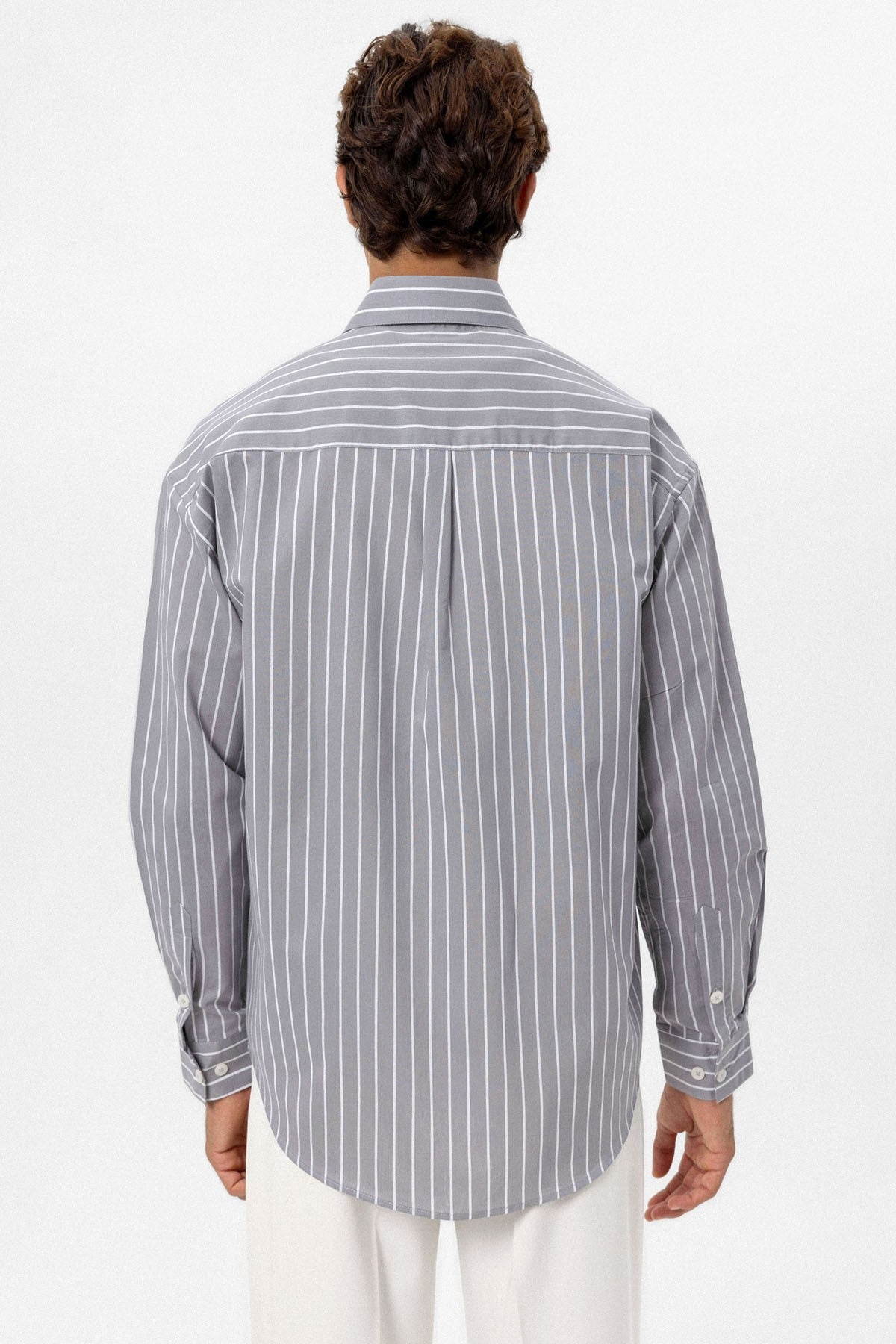 Antioch Oversized Striped Men's Shirt