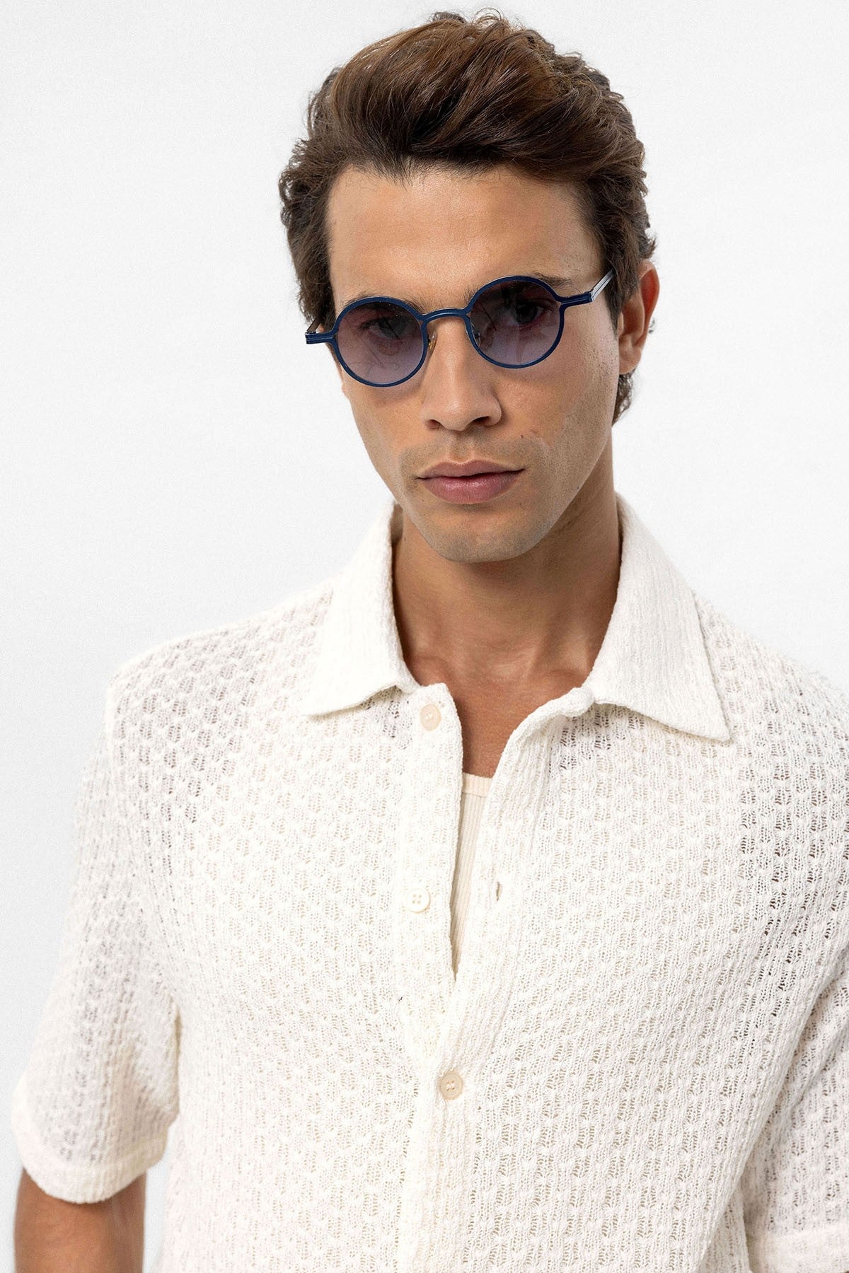 Antioch Textured Crochet Men's Shirt