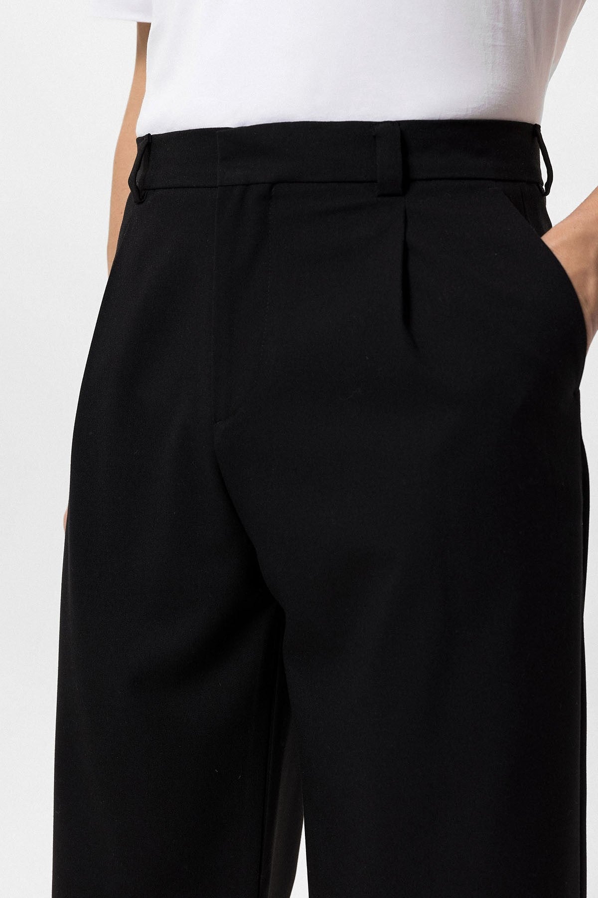 High-Waisted Baggy Men's Pants