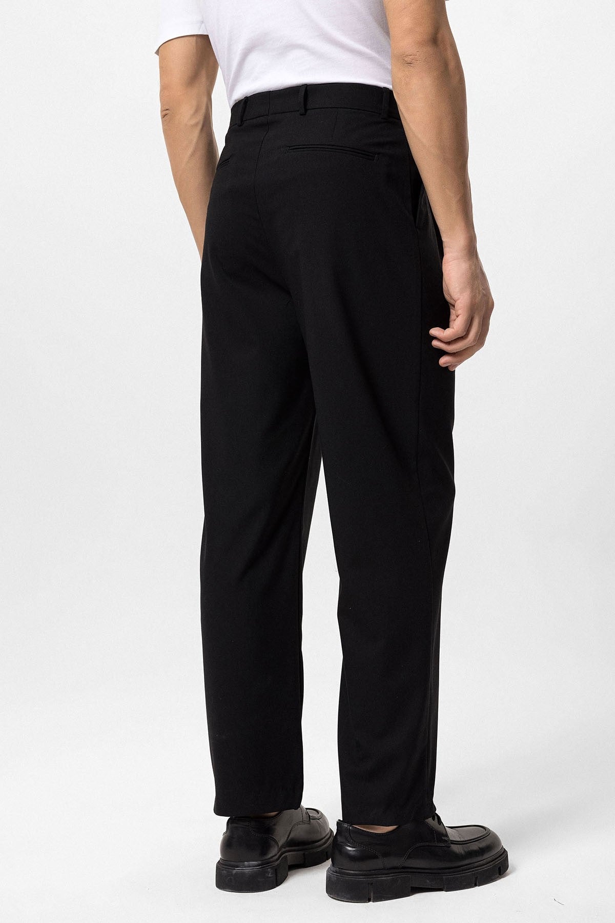 High-Waisted Baggy Men's Pants