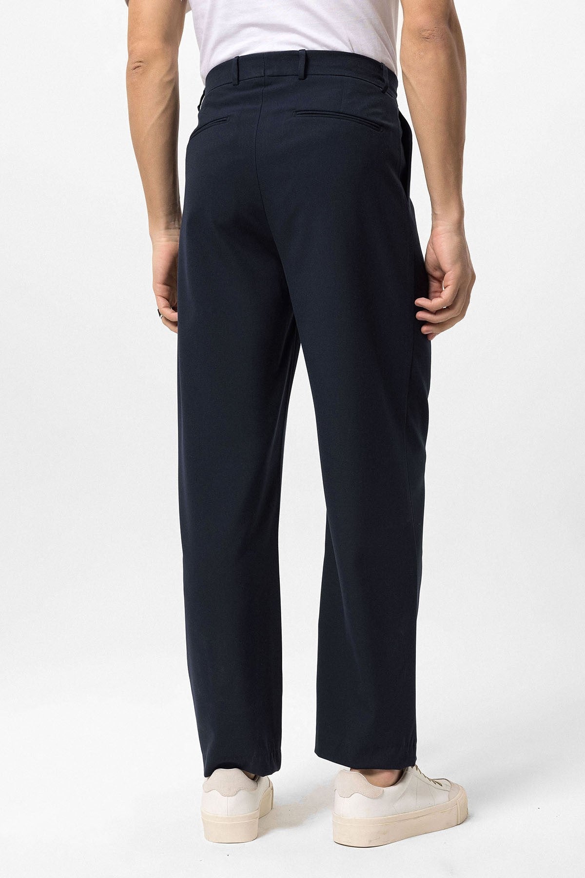 High-Waisted Baggy Men's Pants