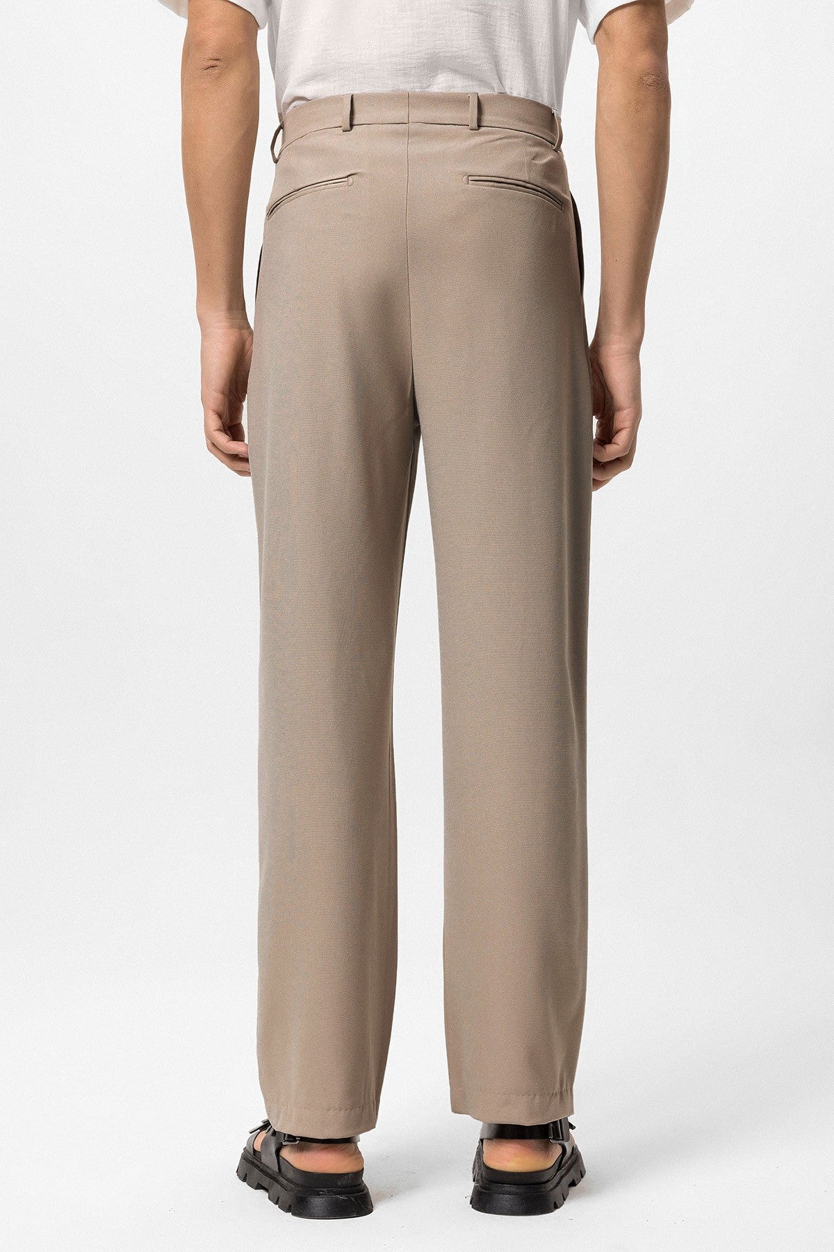 High-Waisted Baggy Men's Pants