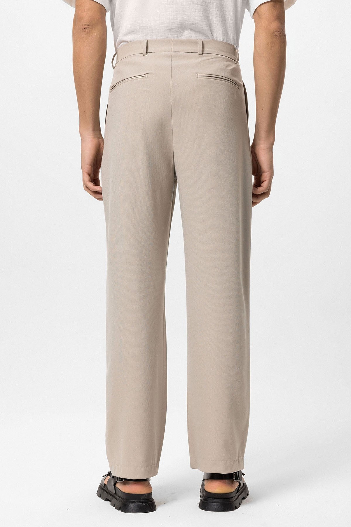 High-Waisted Baggy Men's Pants