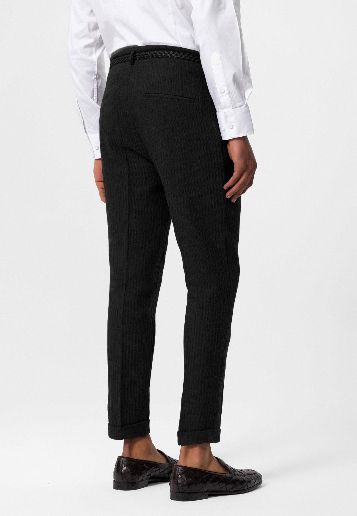 Antioch High-Waisted Pleated Men's Pants