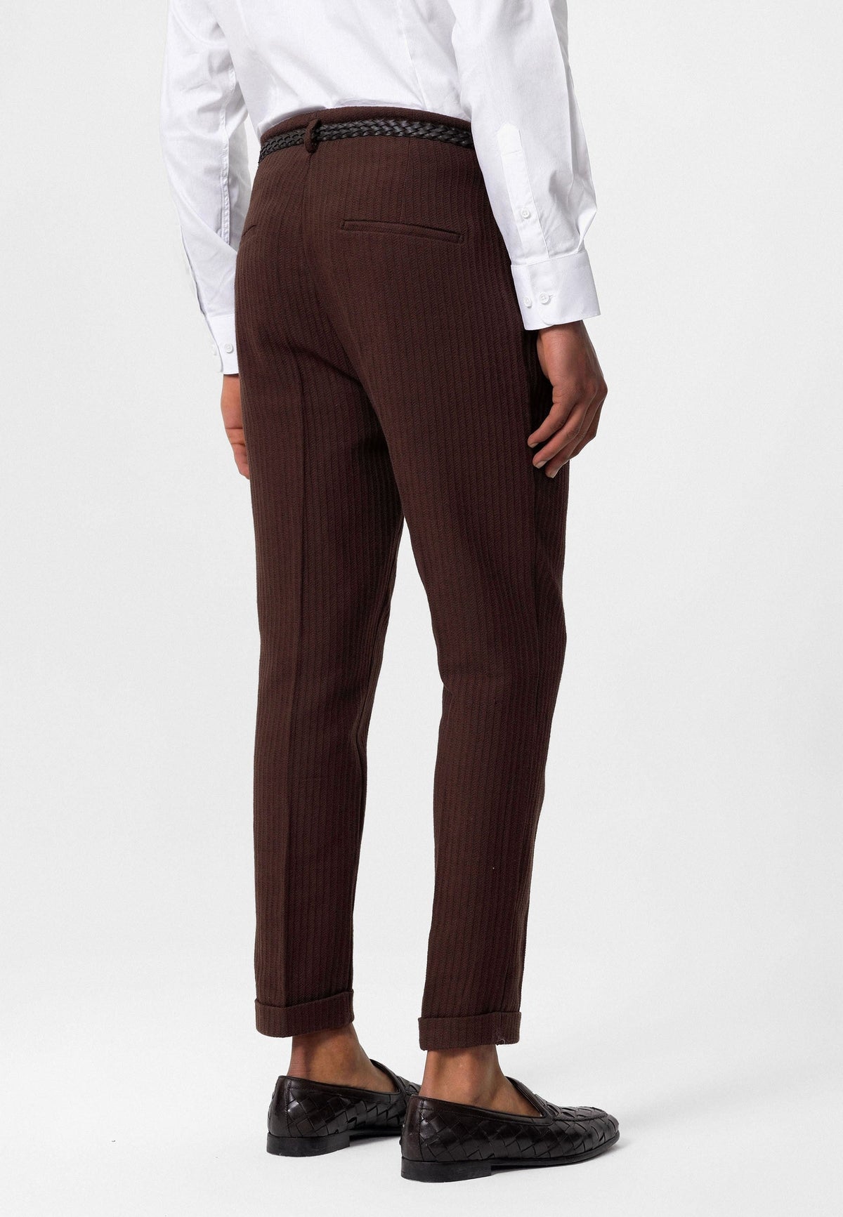 Antioch High-Waisted Pleated Men's Pants