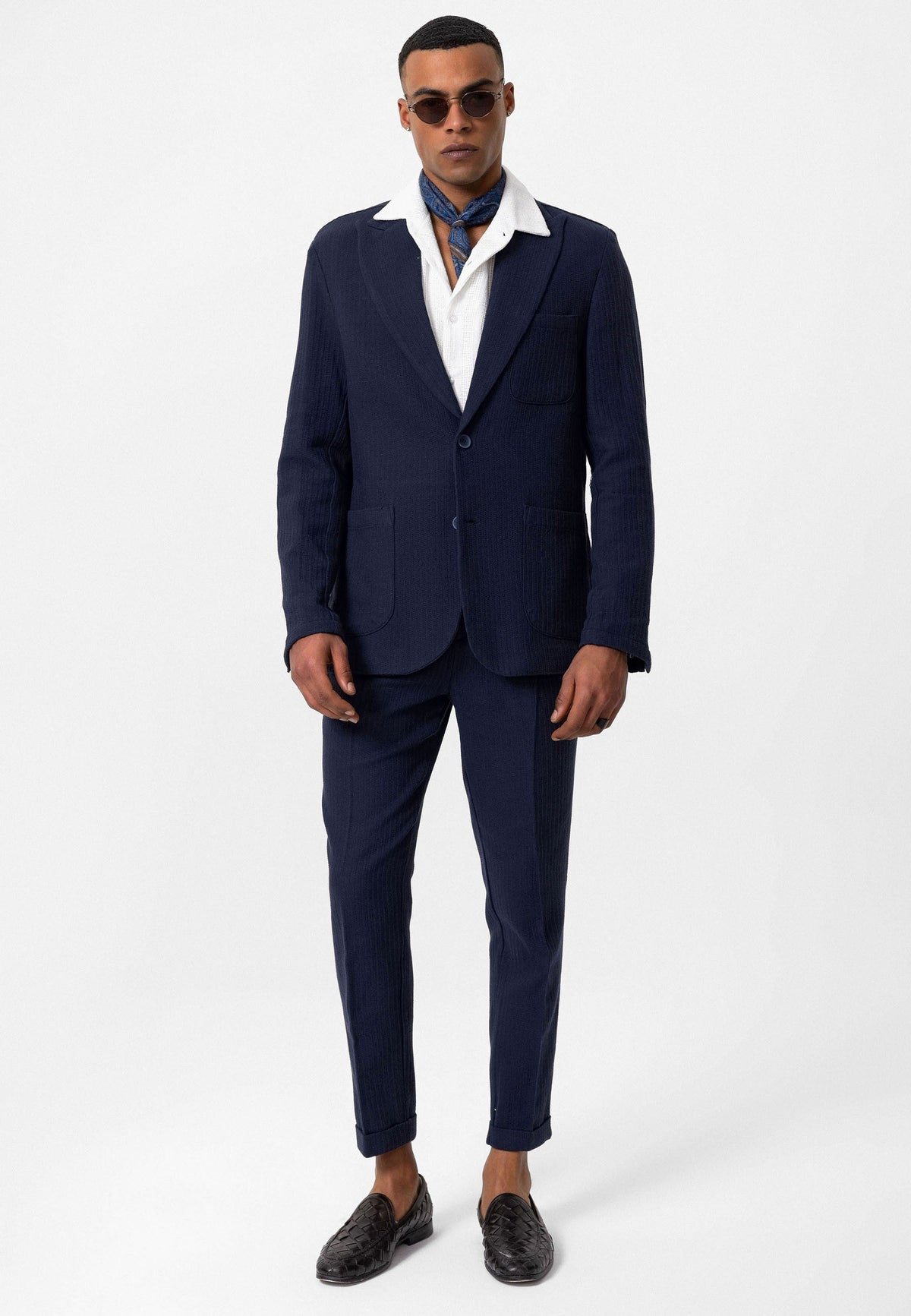 Antioch High-Waisted Pleated Men's Pants