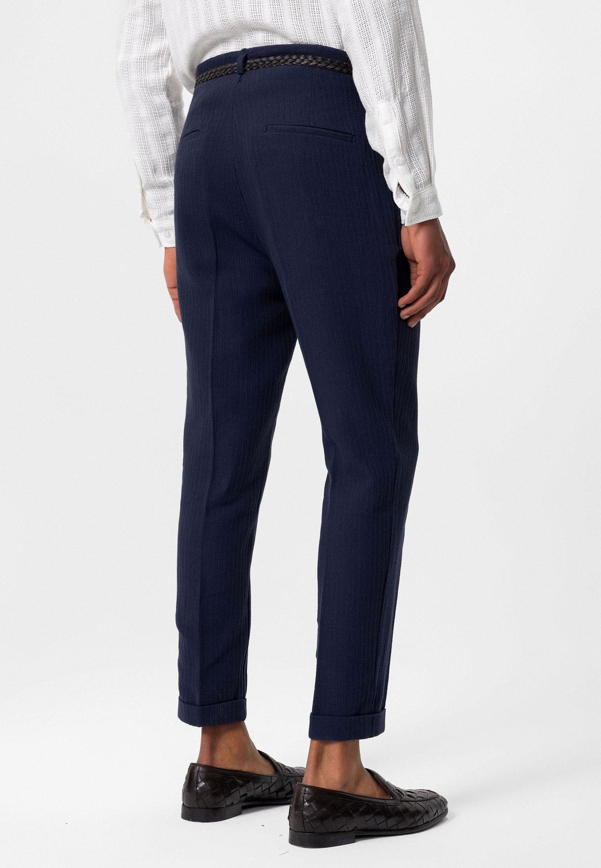 Antioch High-Waisted Pleated Men's Pants