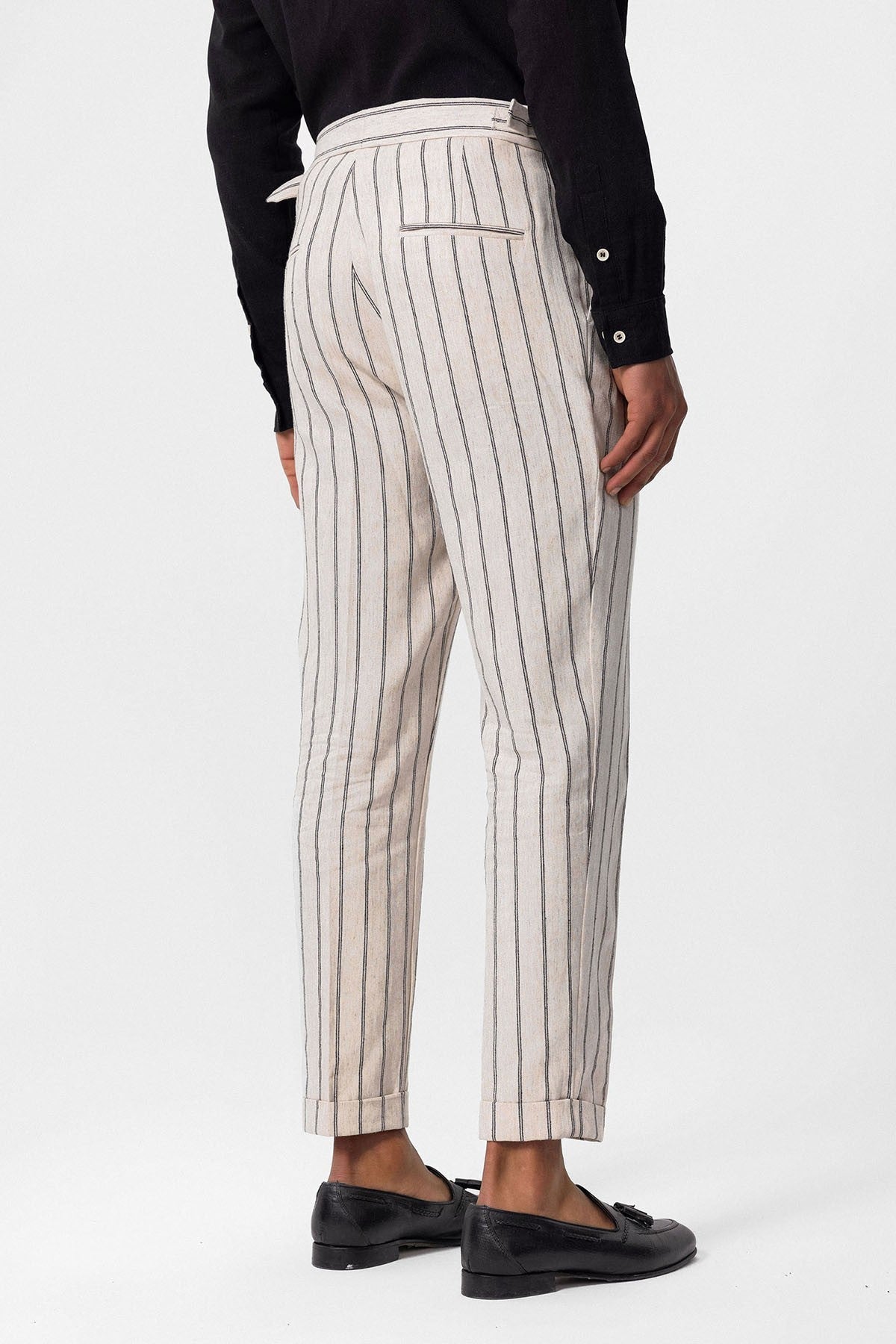 Antioch High-Waisted Men's Linen-Blend Pants