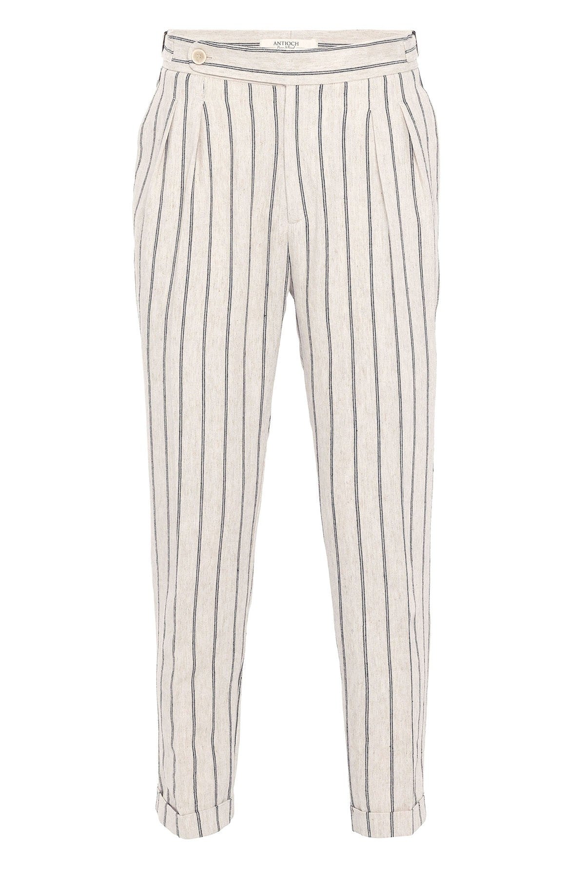 Antioch High-Waisted Men's Linen-Blend Pants