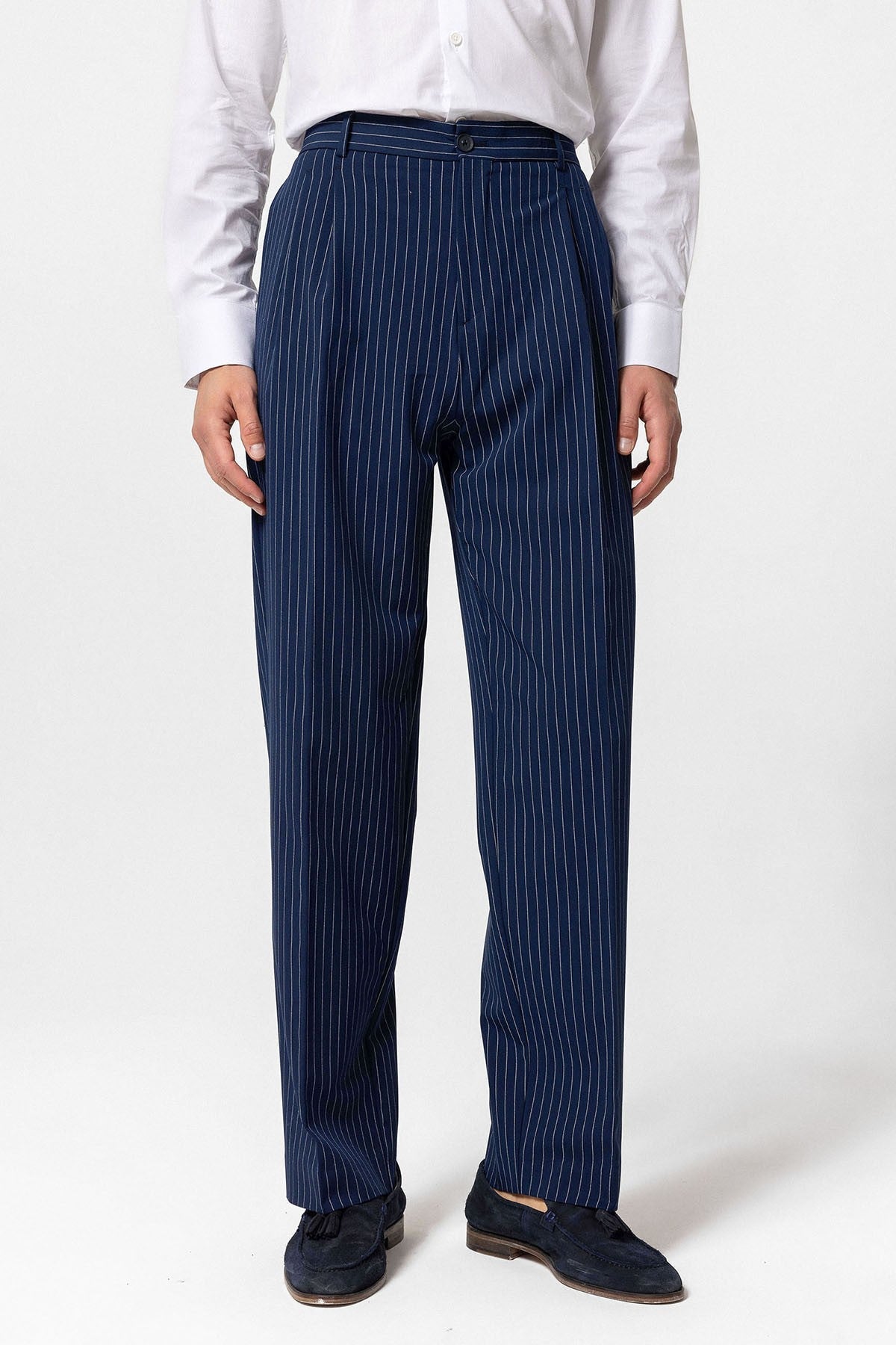 Antioch High-Waisted Relaxed-Fit Striped Men's Pants