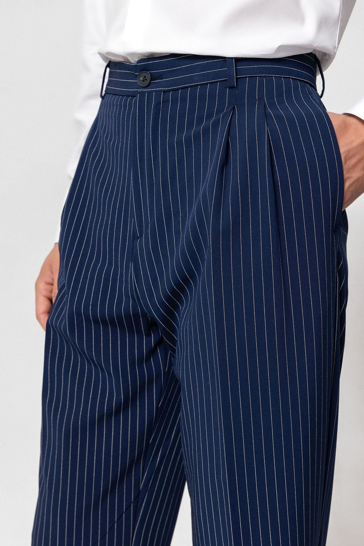 Antioch High-Waisted Relaxed-Fit Striped Men's Pants