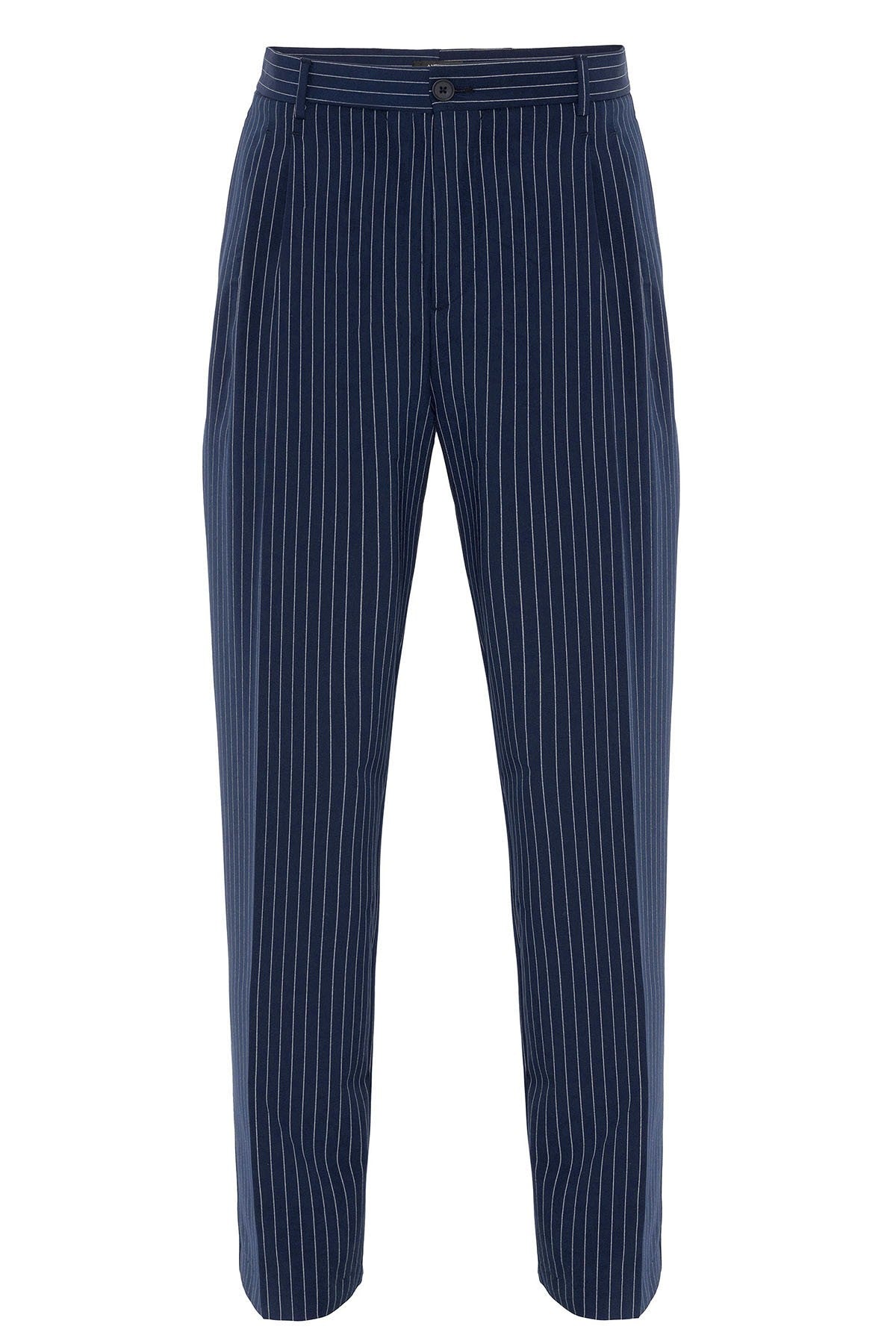 Antioch High-Waisted Relaxed-Fit Striped Men's Pants