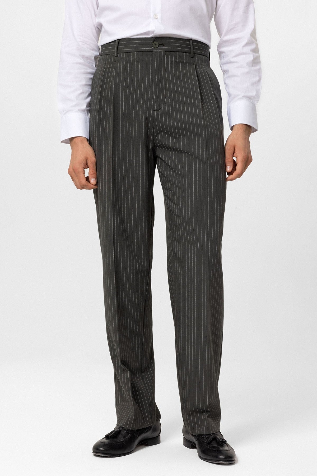 Antioch High-Waisted Relaxed-Fit Striped Men's Pants
