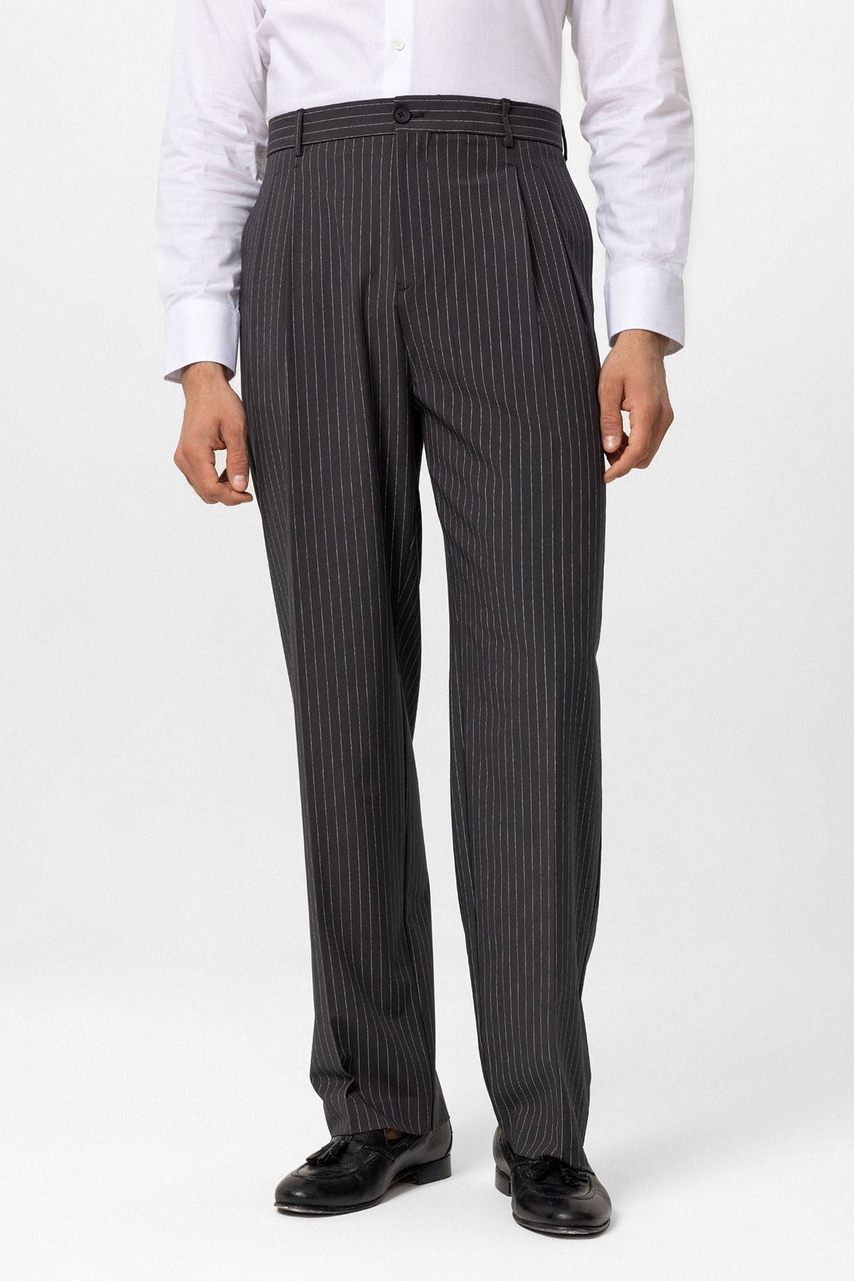 Antioch High-Waisted Relaxed-Fit Striped Men's Pants