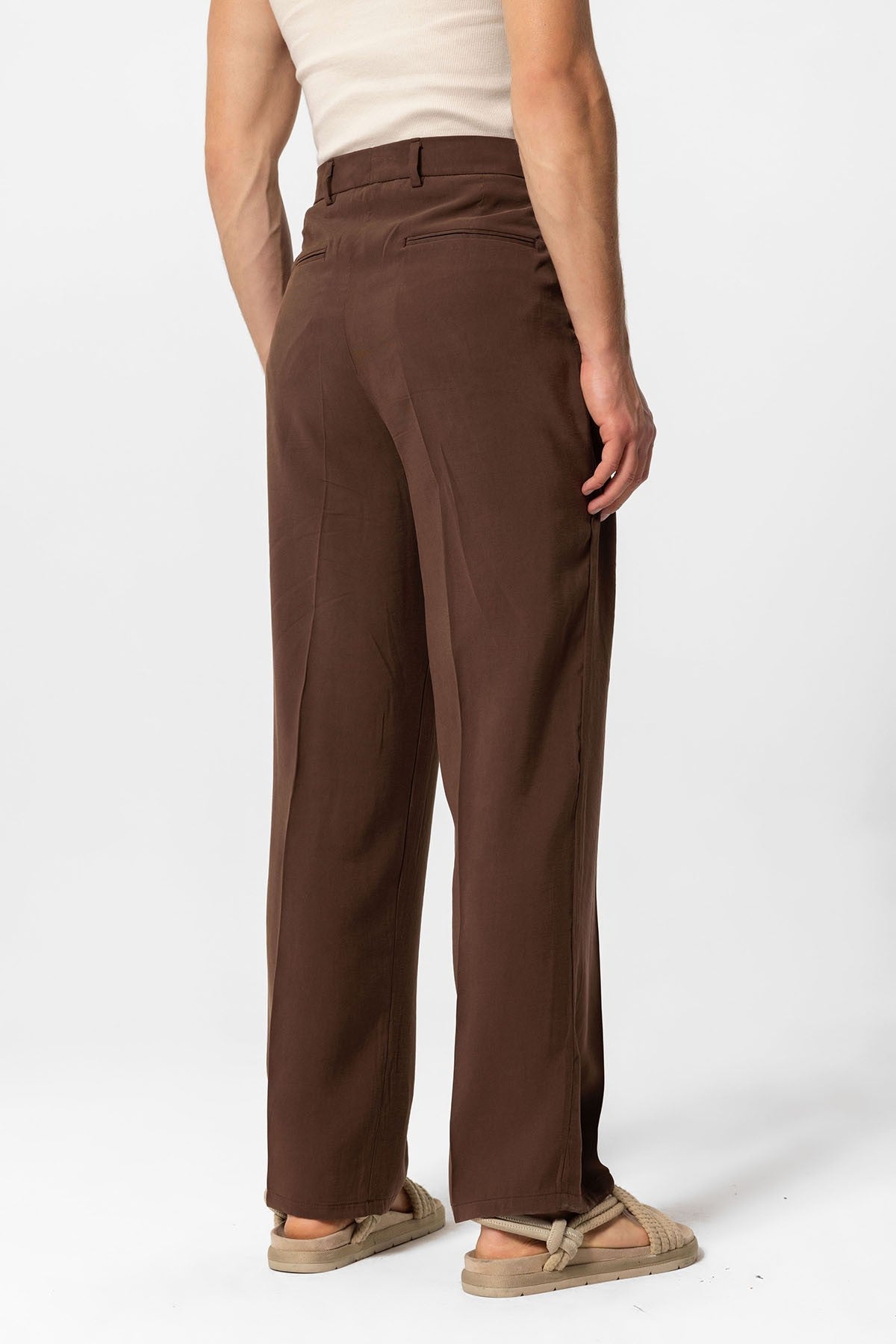 Antioch High-Waisted Pleated Baggy Men's Pants