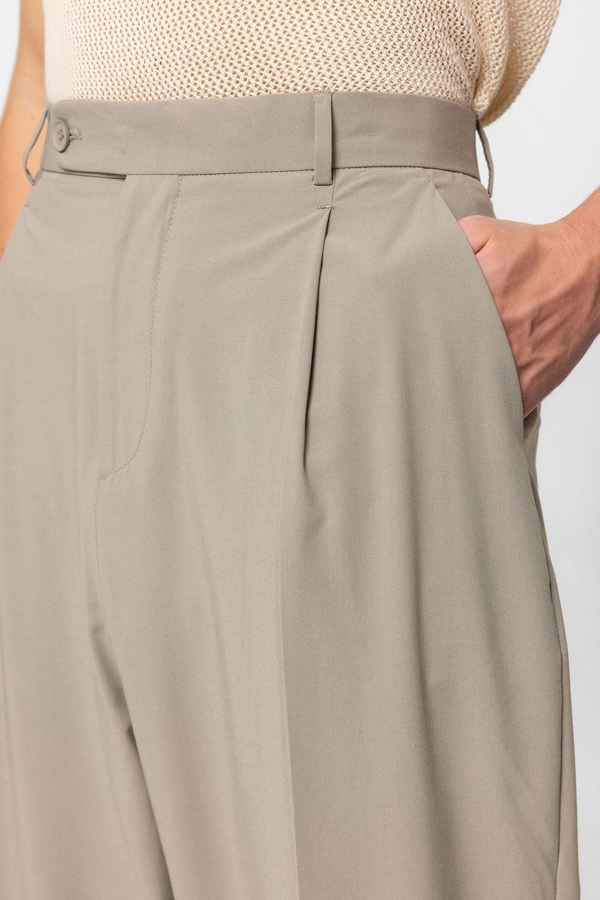 Antioch Baggy High-Waisted Men's Cotton Pants
