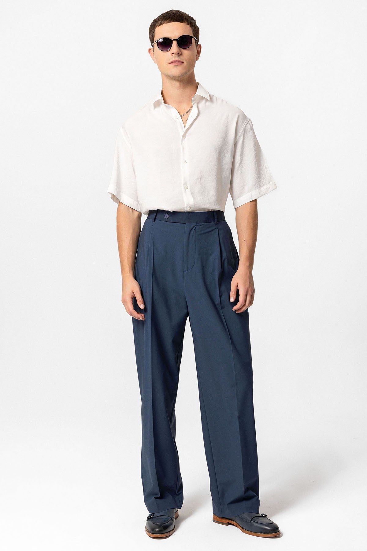 Antioch Baggy High-Waisted Men's Cotton Pants
