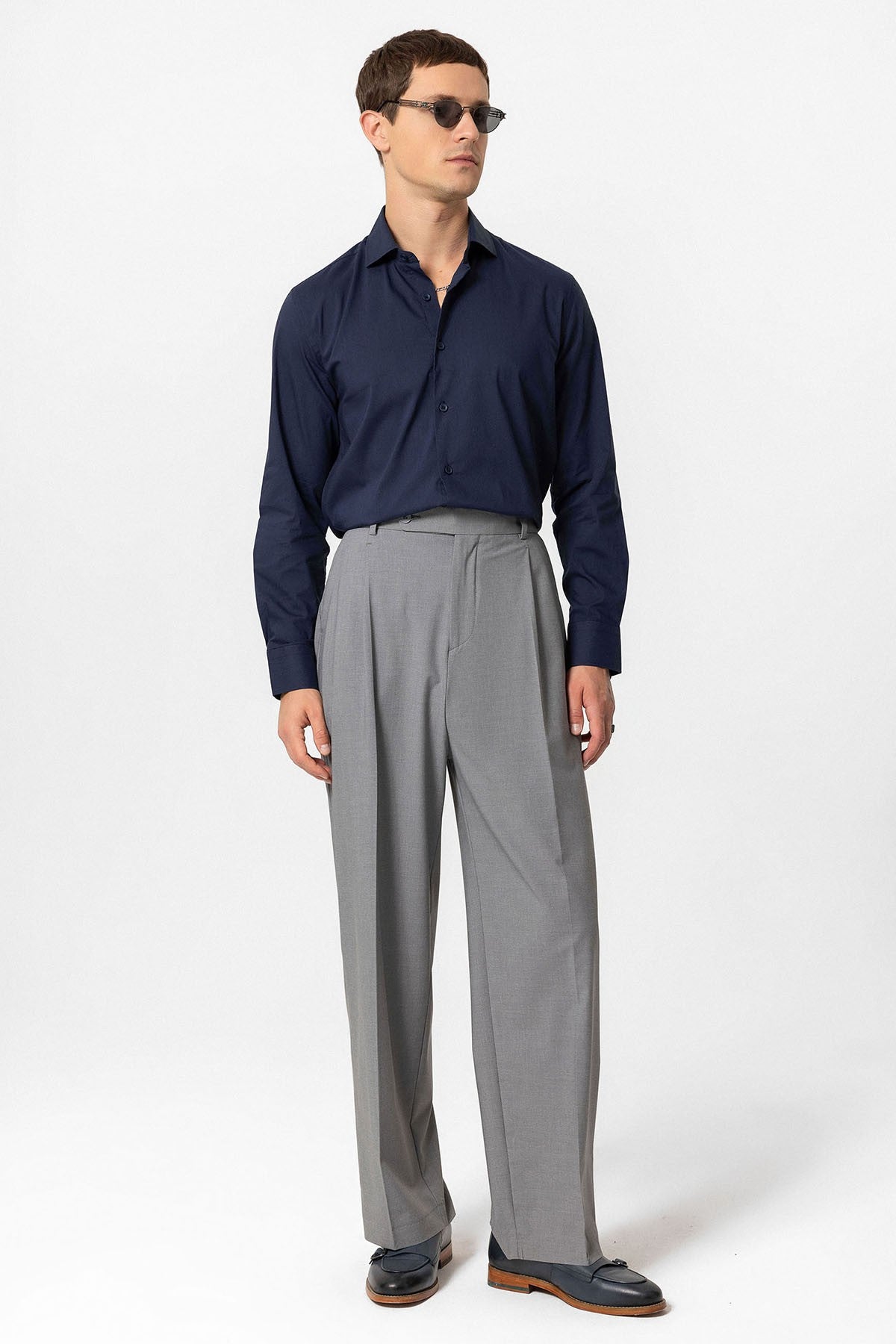 Antioch Baggy High-Waisted Men's Cotton Pants