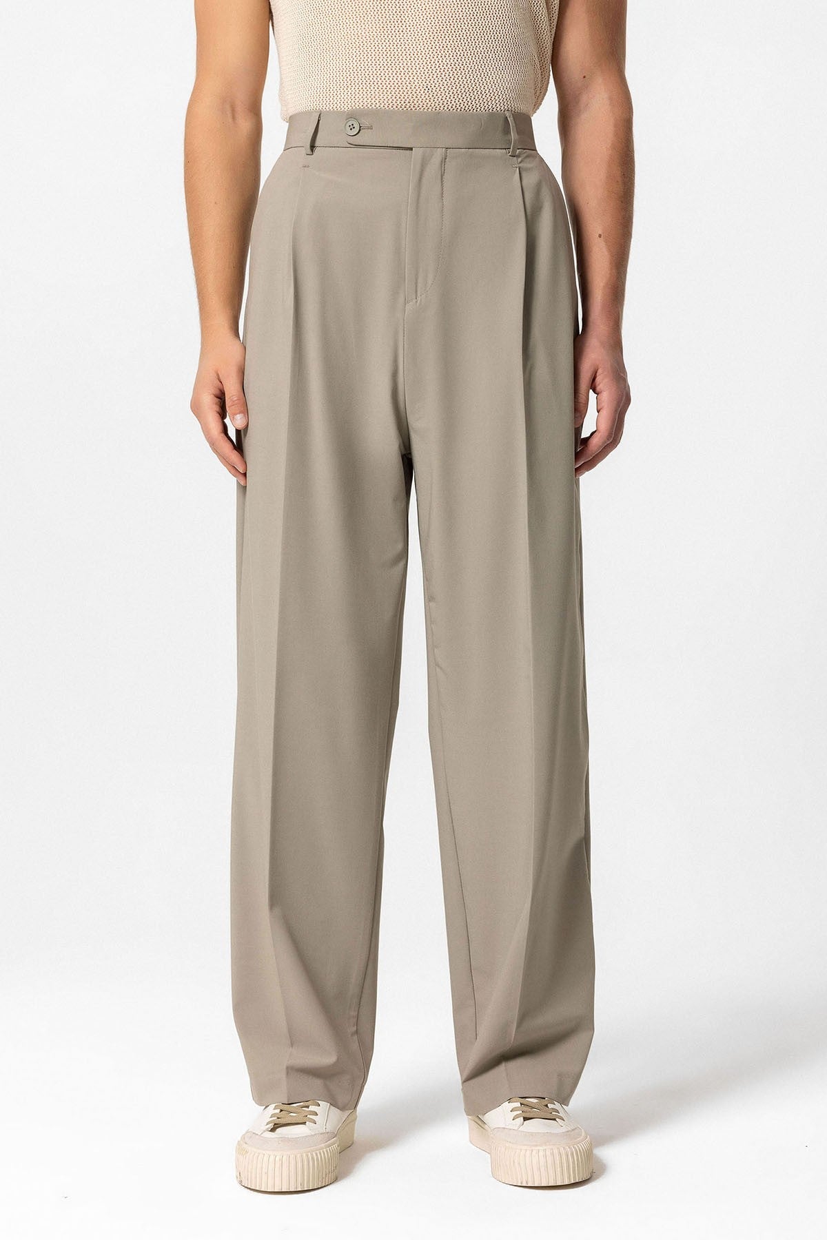 Antioch Baggy High-Waisted Men's Cotton Pants