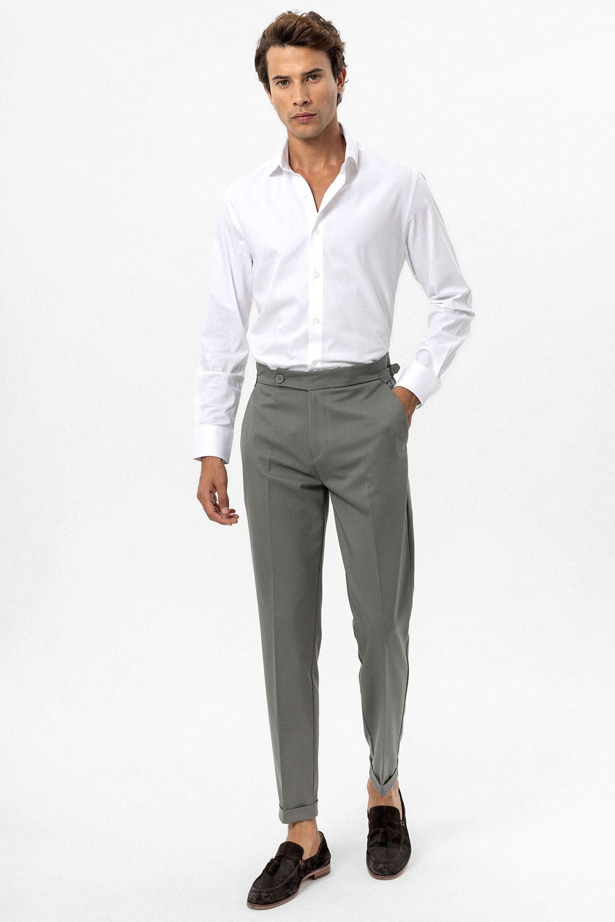Antioch High-Waisted Regular-Fit Men's Pants
