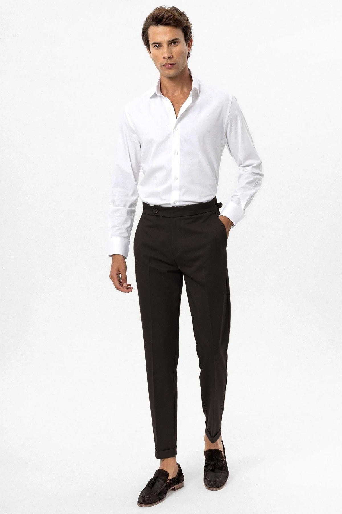 Antioch High-Waisted Regular-Fit Men's Pants