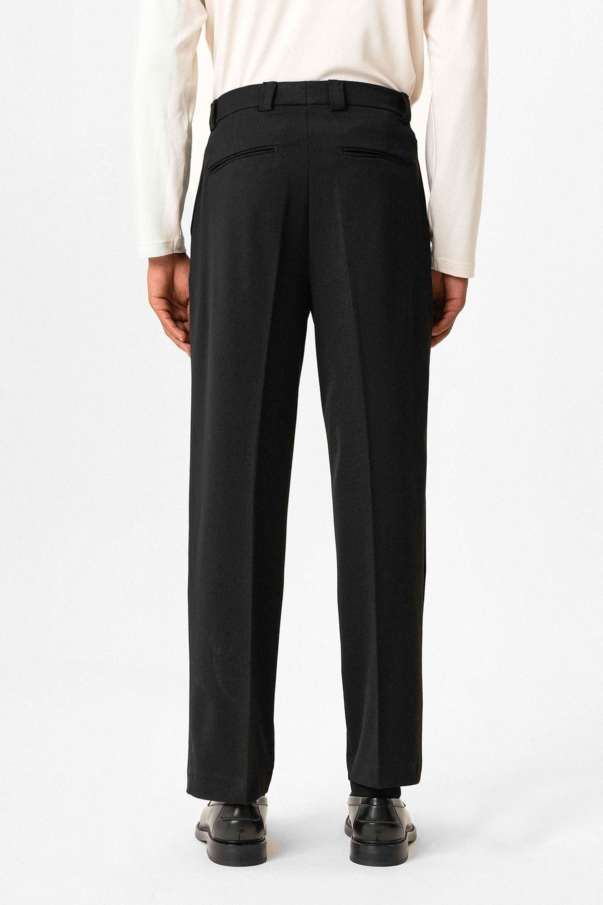 Antioch High-Waisted Pleated Relaxed-Fit Baggy Men's Pants