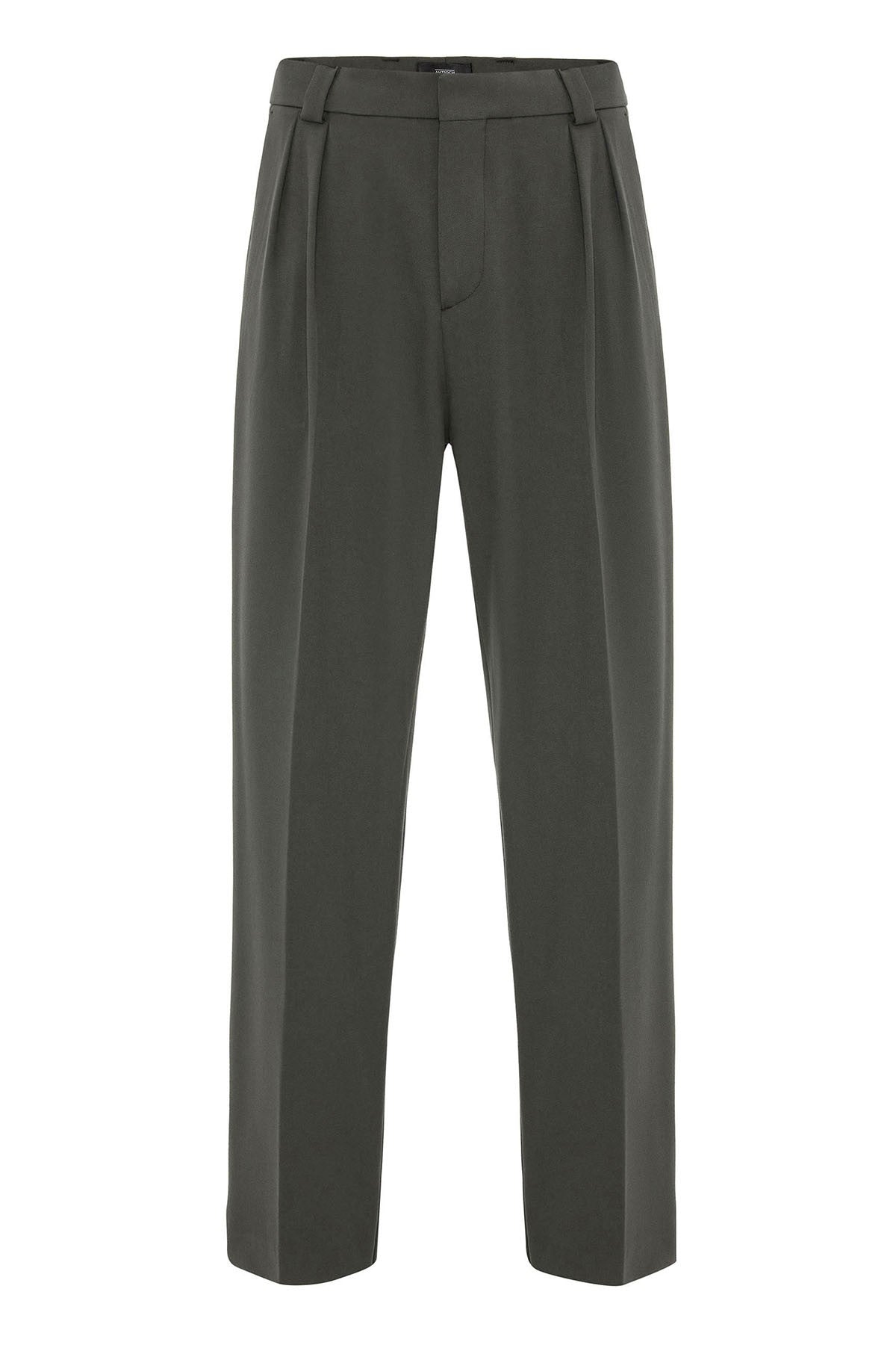 Antioch High-Waisted Pleated Relaxed-Fit Baggy Men's Pants