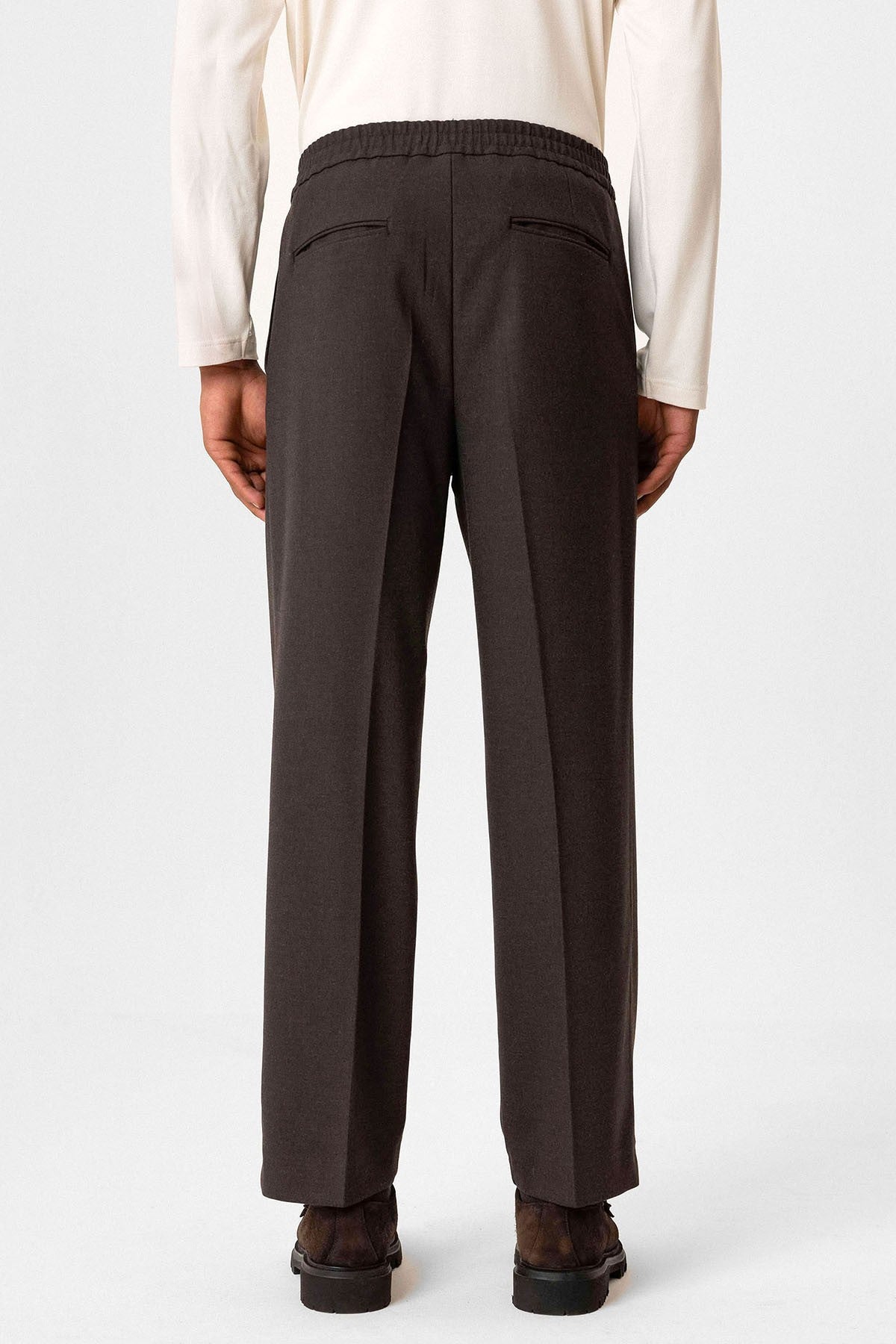 Antioch Elastic-Waist Baggy Men's Pants