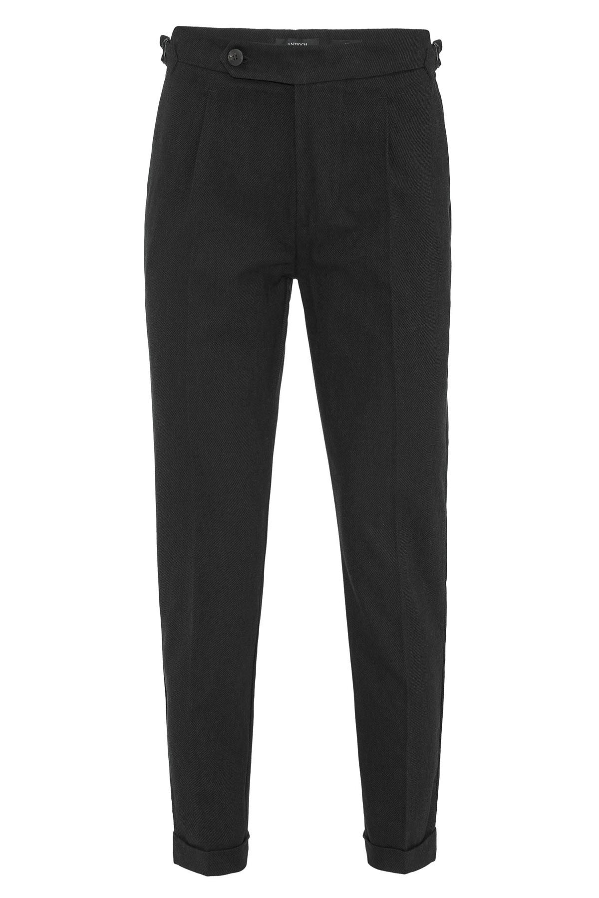 Antioch High-Waisted Pleated Double-Cuff Men's Pants