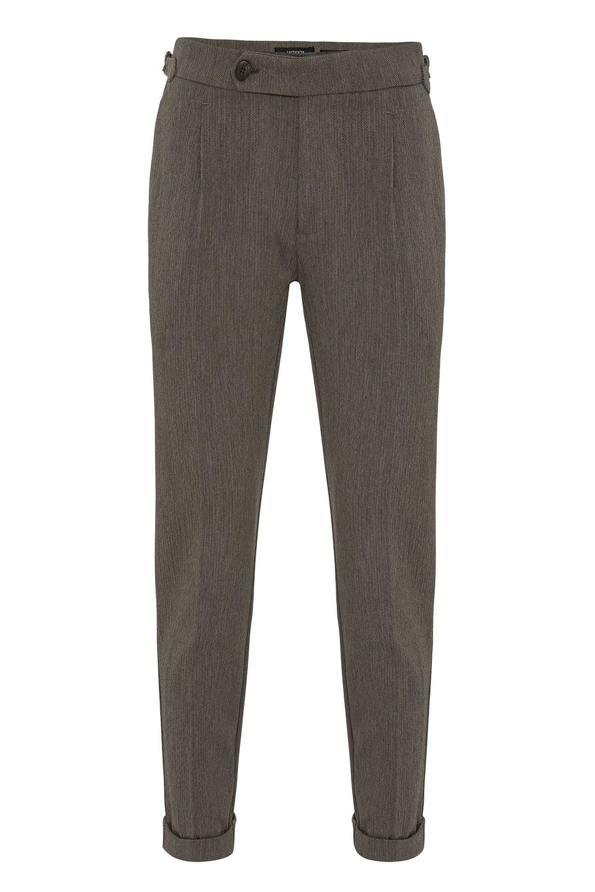 Antioch High-Waisted Pleated Double-Cuff Men's Pants