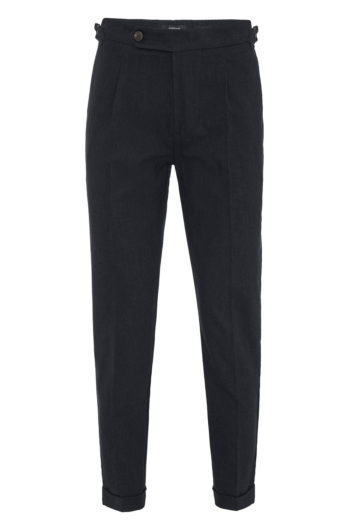 Antioch High-Waisted Pleated Double-Cuff Men's Pants