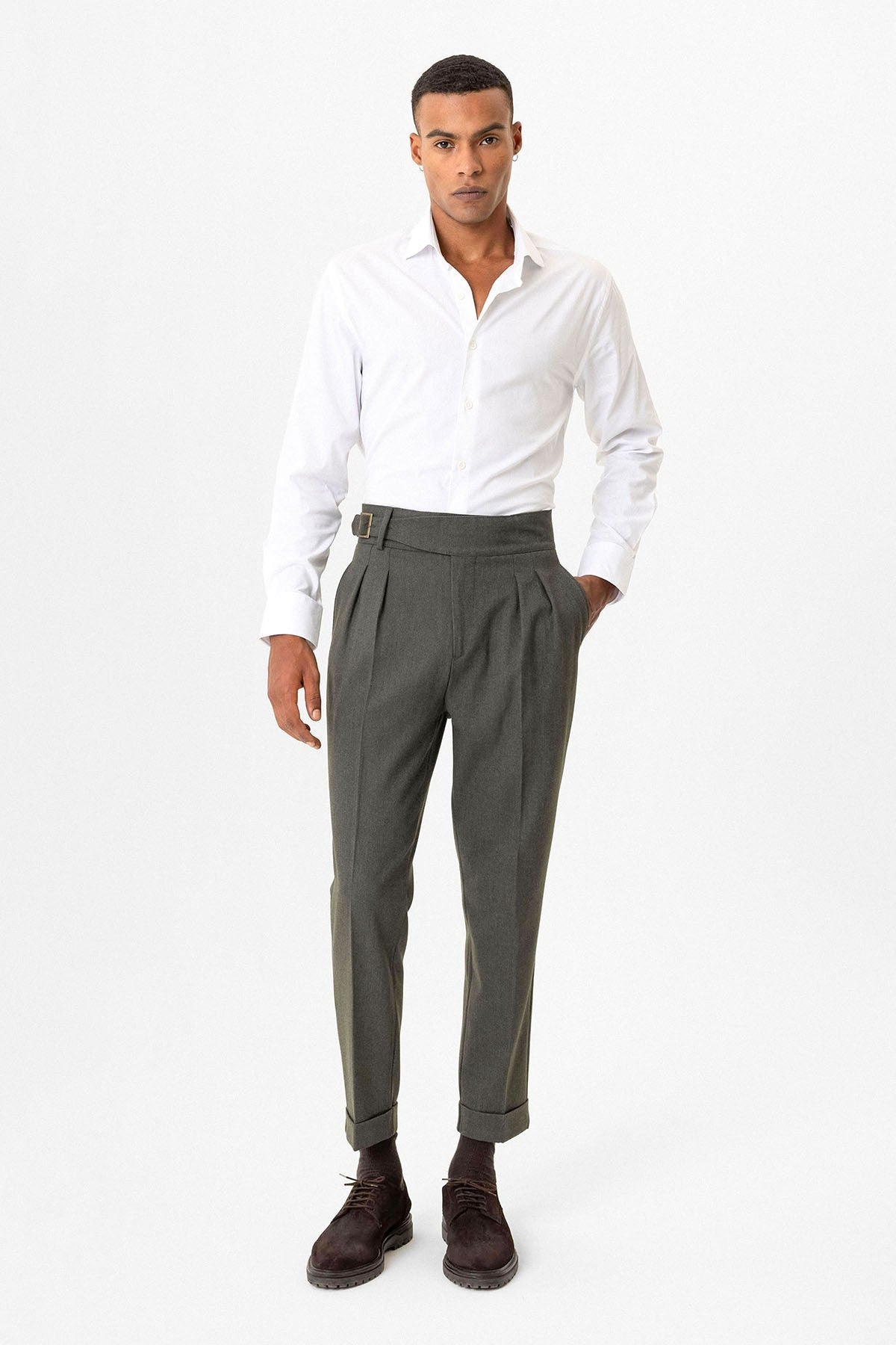 Antioch Pleated Cuff Men's Pants