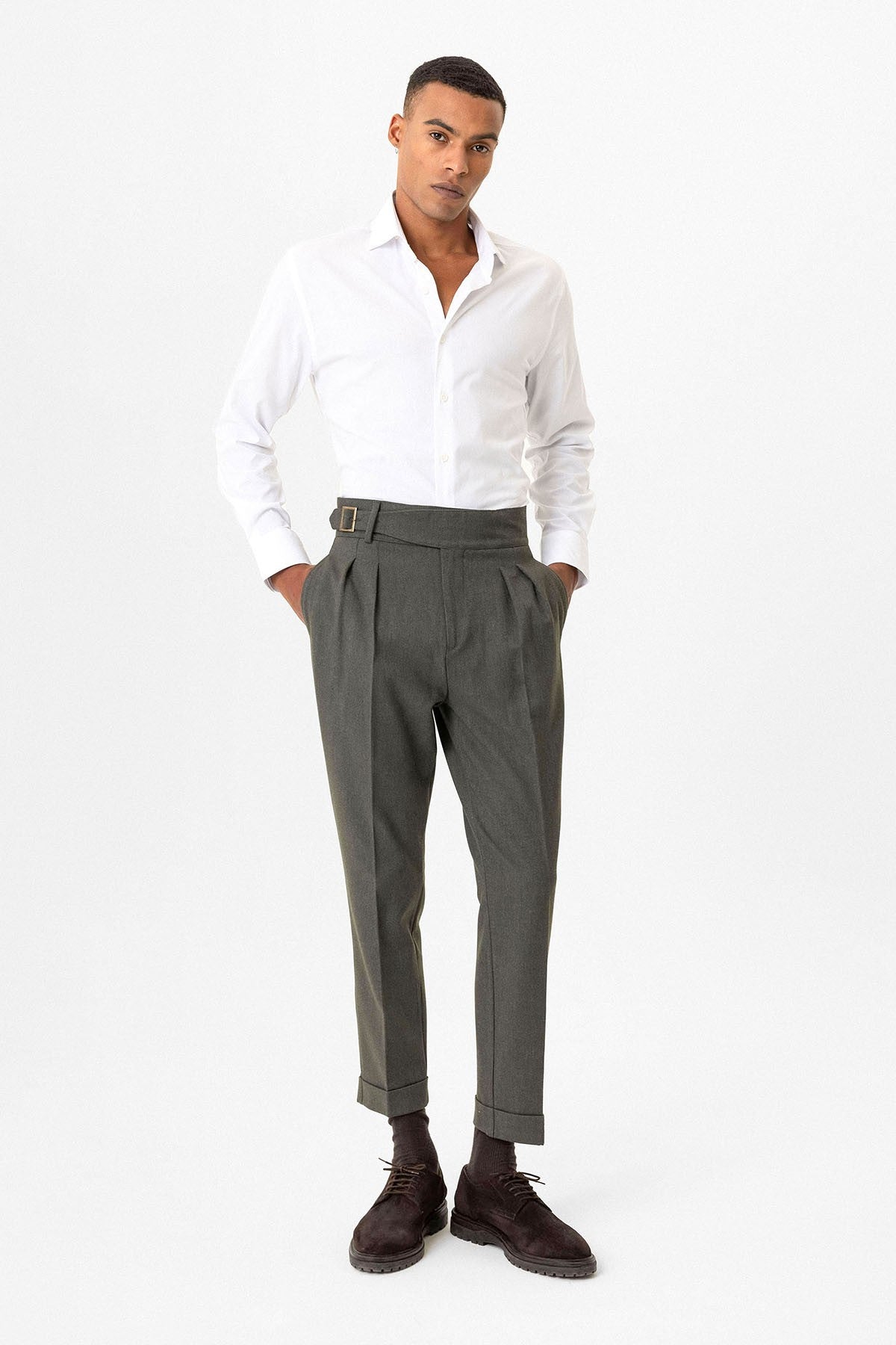 Antioch Pleated Cuff Men's Pants
