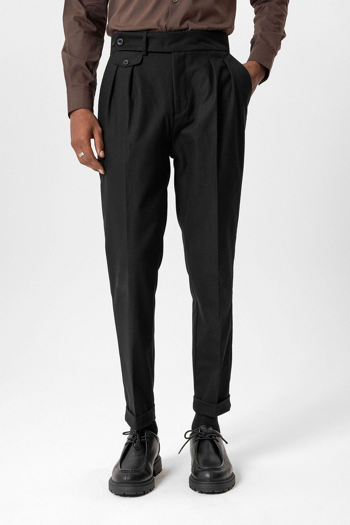Antioch High-Waisted Pleated Technical Men's Pants