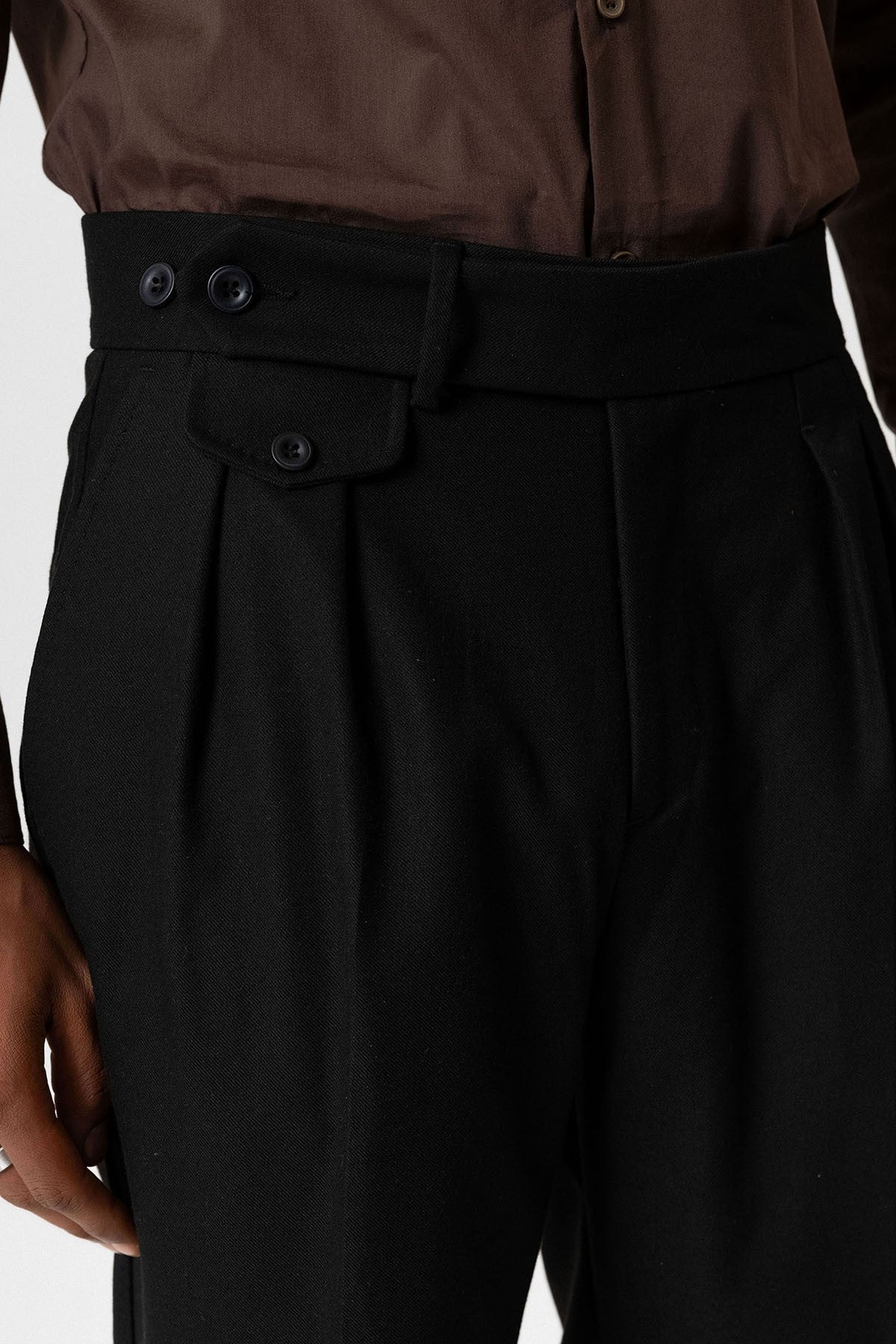 Antioch High-Waisted Pleated Technical Men's Pants