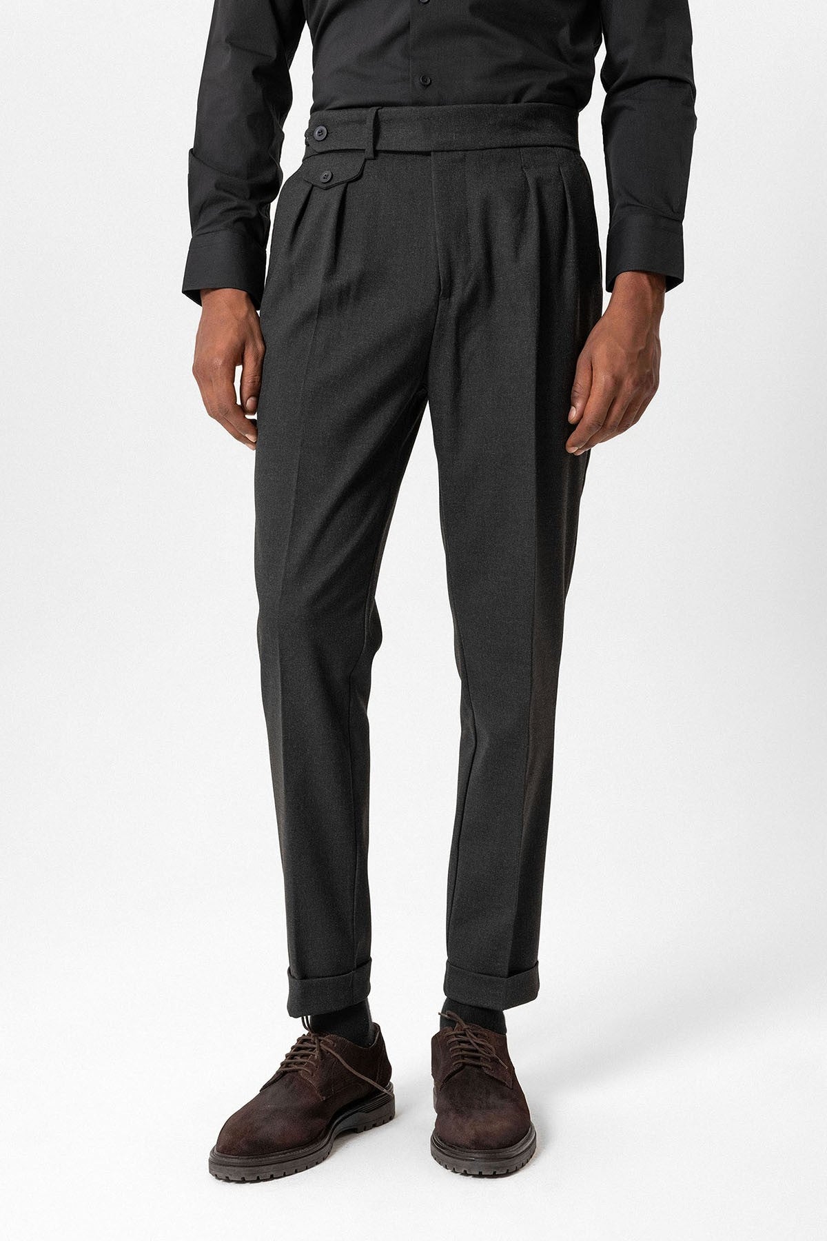 Antioch High-Waisted Pleated Technical Men's Pants
