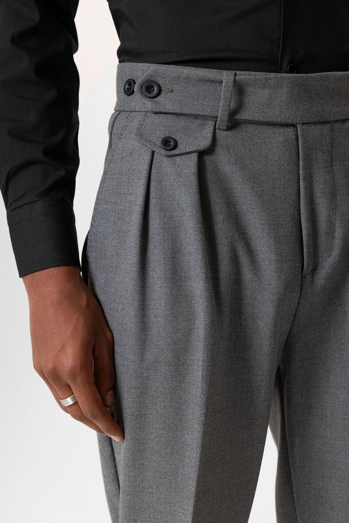 Antioch High-Waisted Pleated Technical Men's Pants