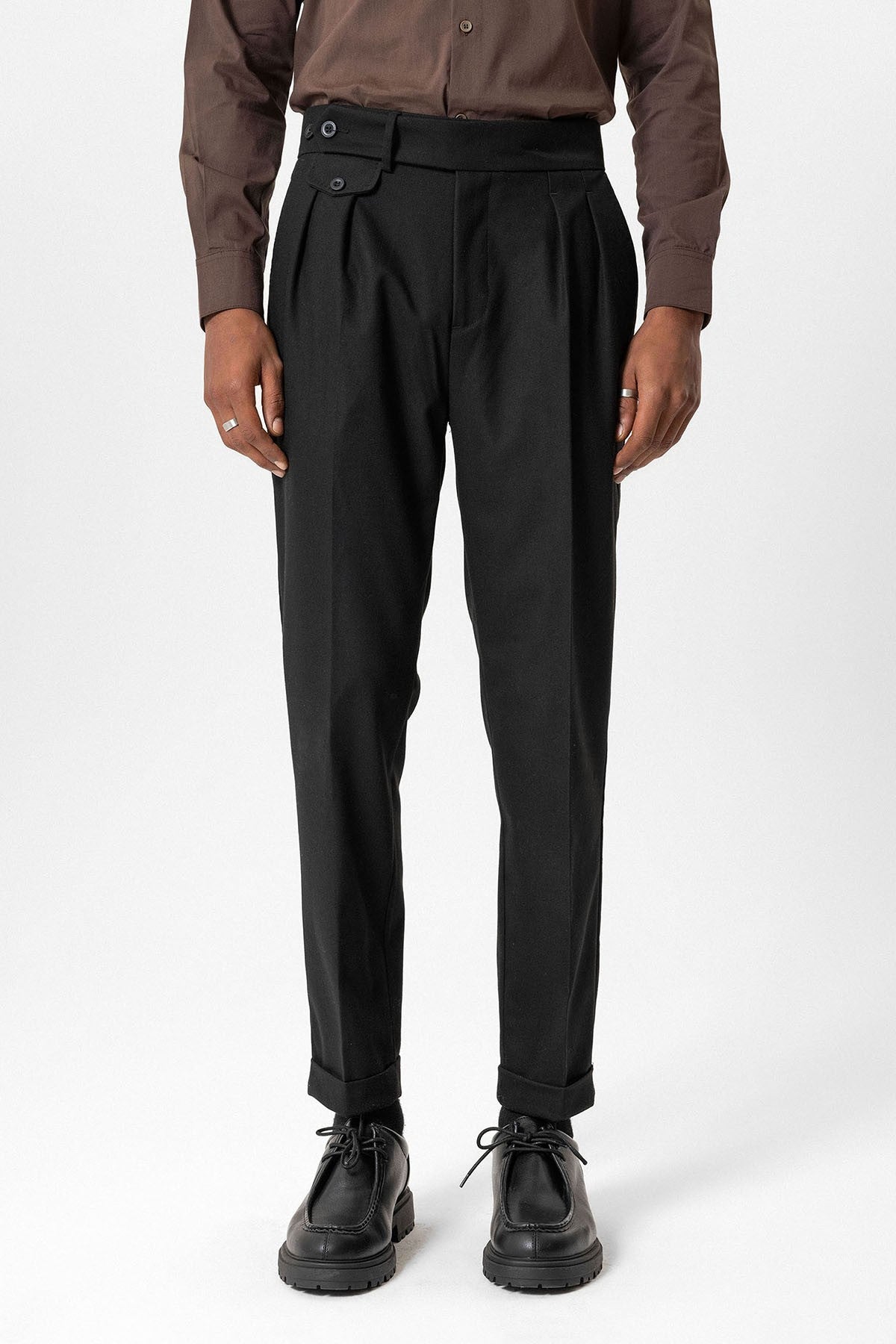 Antioch High-Waisted Pleated Technical Men's Pants