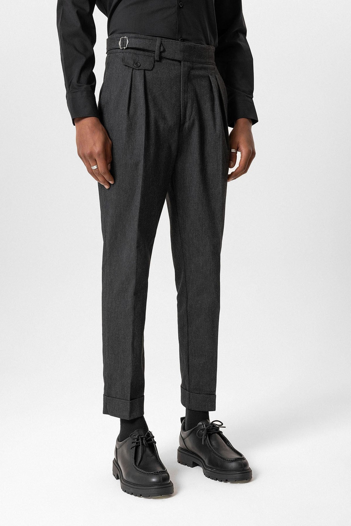 Antioch Toka Detailed High-Waisted Men's Pants