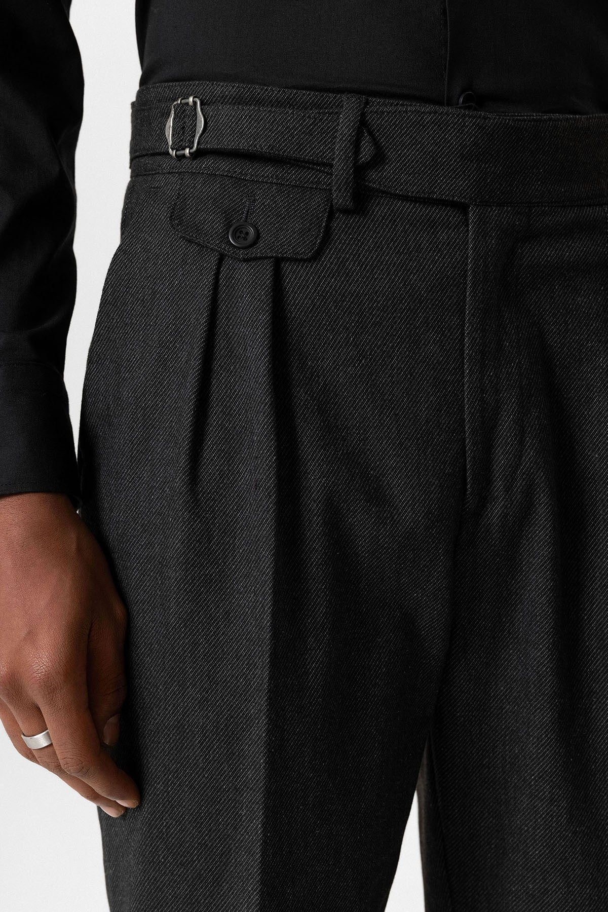 Antioch Toka Detailed High-Waisted Men's Pants