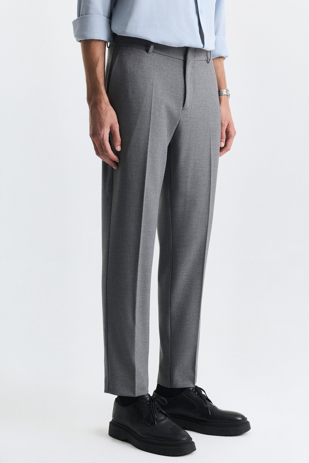 High-Waisted Classic Men's Pants